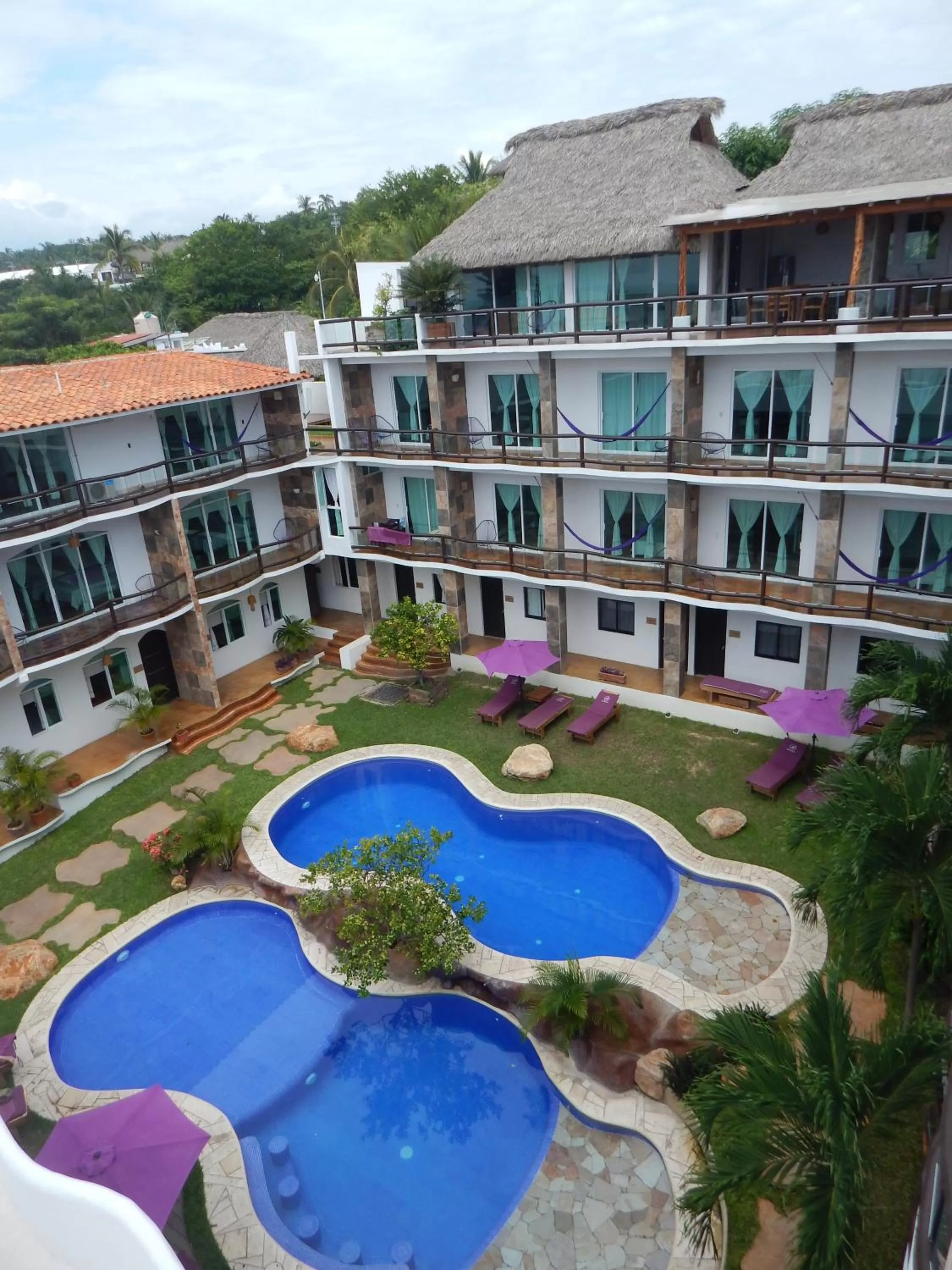 Swimming pool in Hotel Rockaway