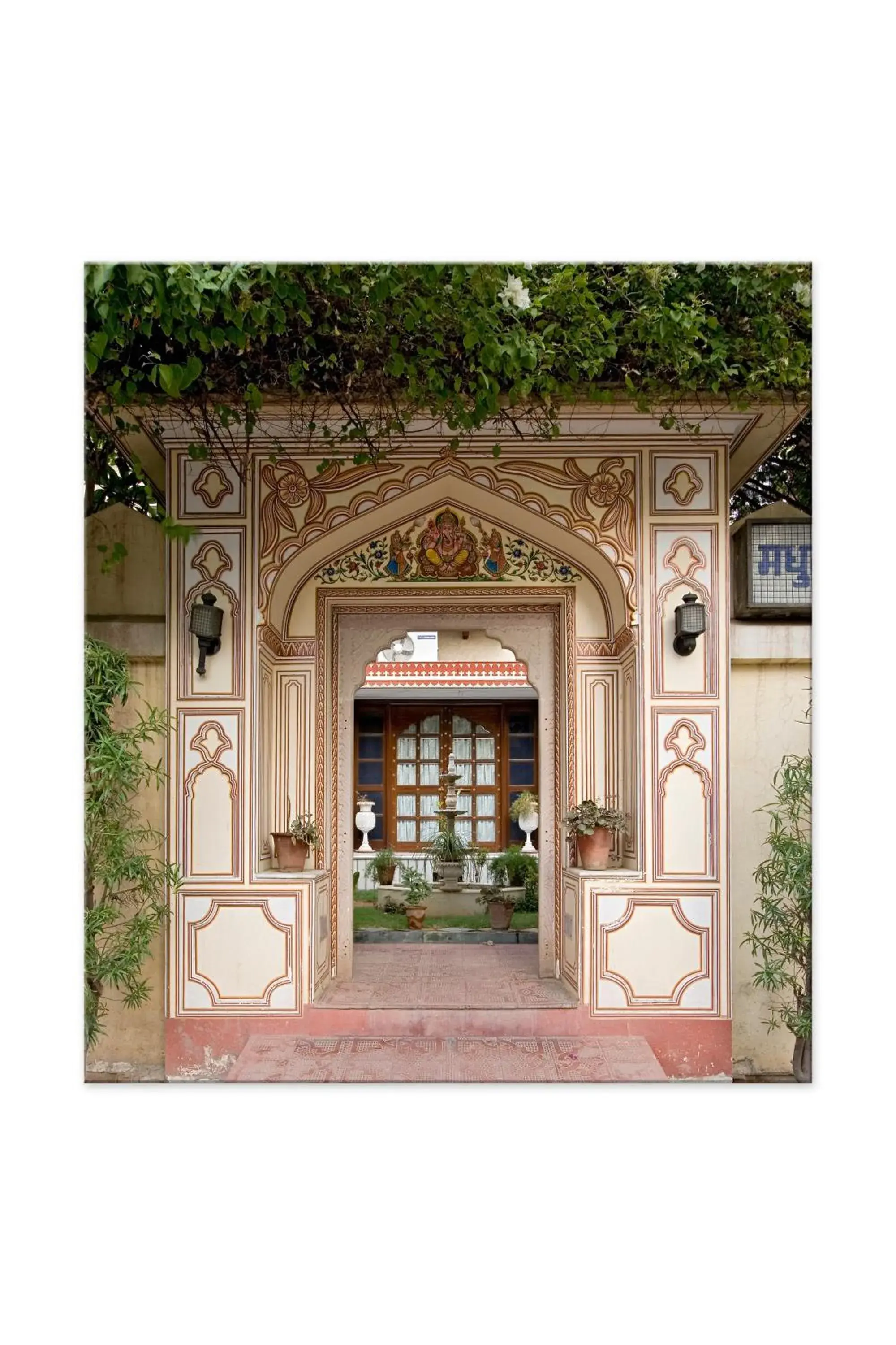 Facade/entrance in Madhuban - A Heritage Home Facade/entrance in Madhuban - A Heritage Home