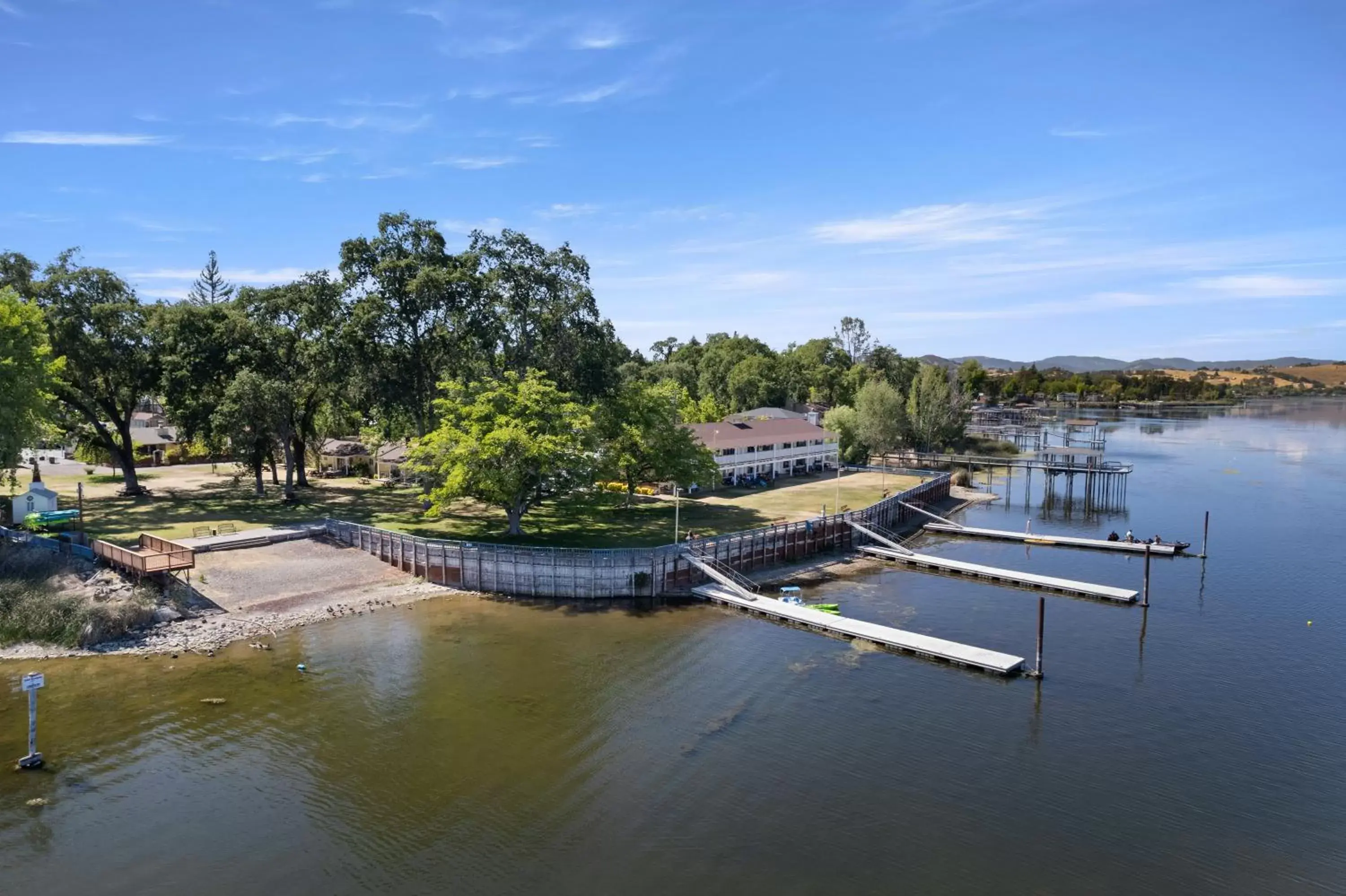 Bird's eye view in Skylark Shores Resort