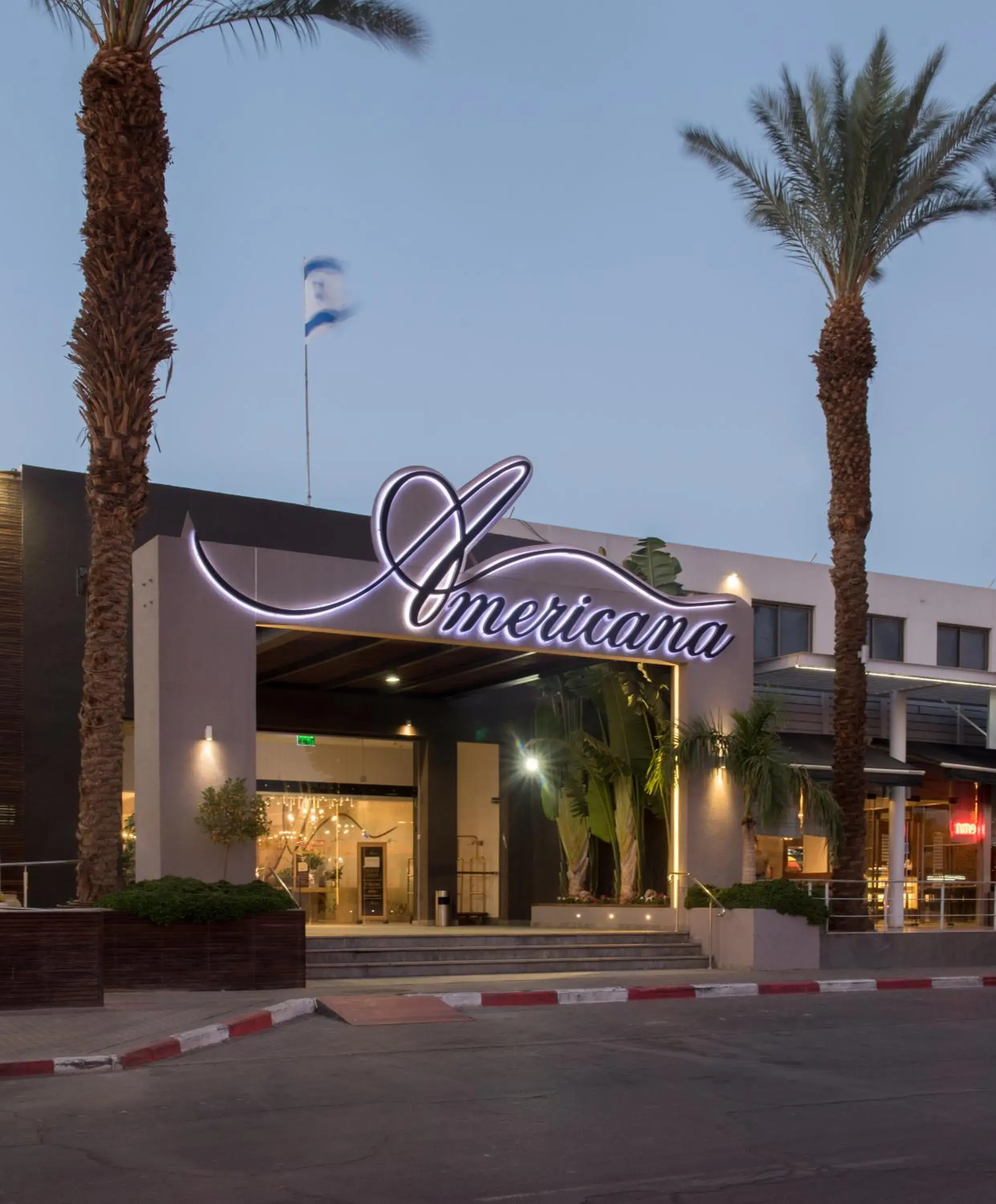 Property logo or sign, Property Building in Americana Eilat Hotel