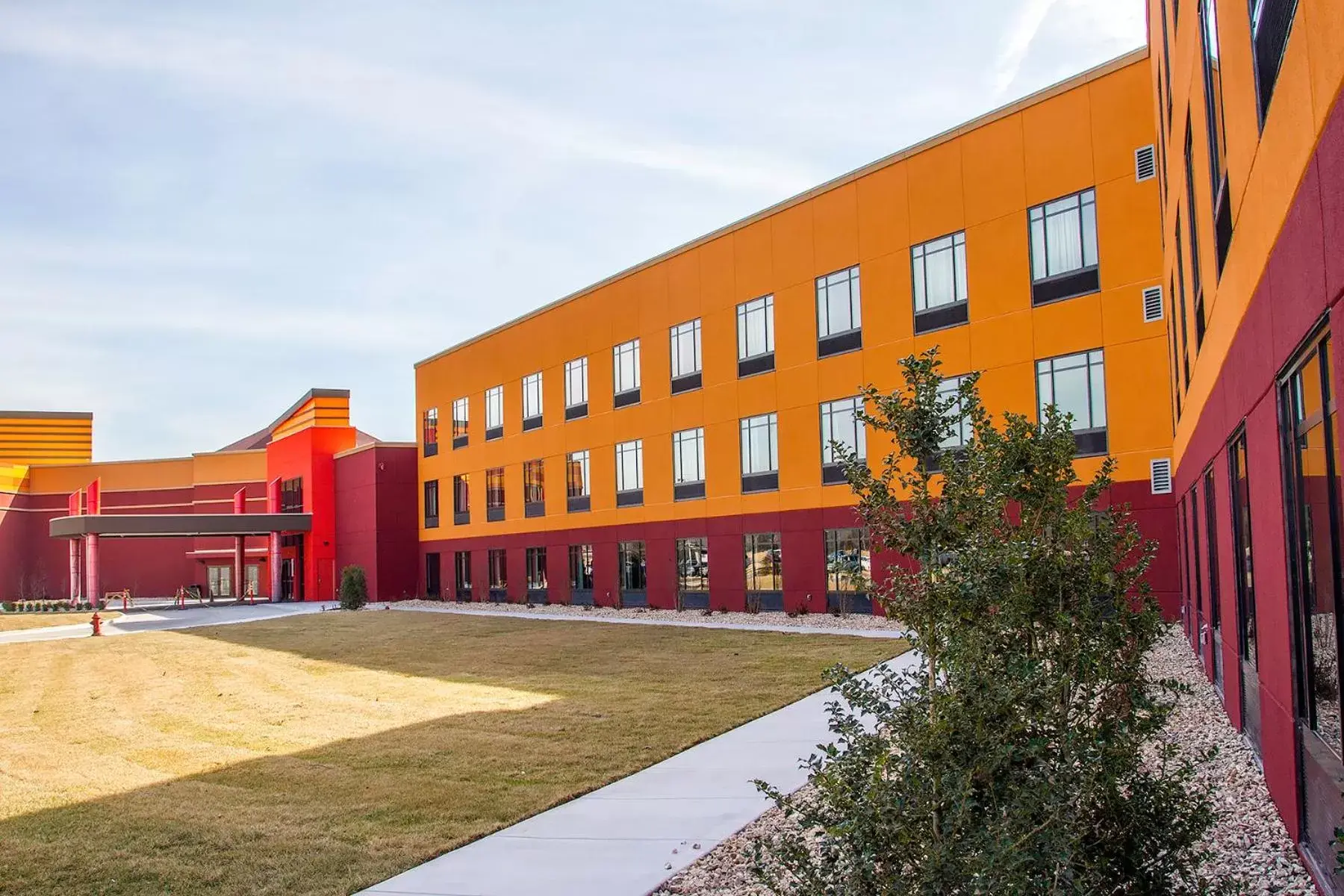 Facade/entrance in River Bend Casino & Hotel Facade/entrance in River Bend Casino & Hotel