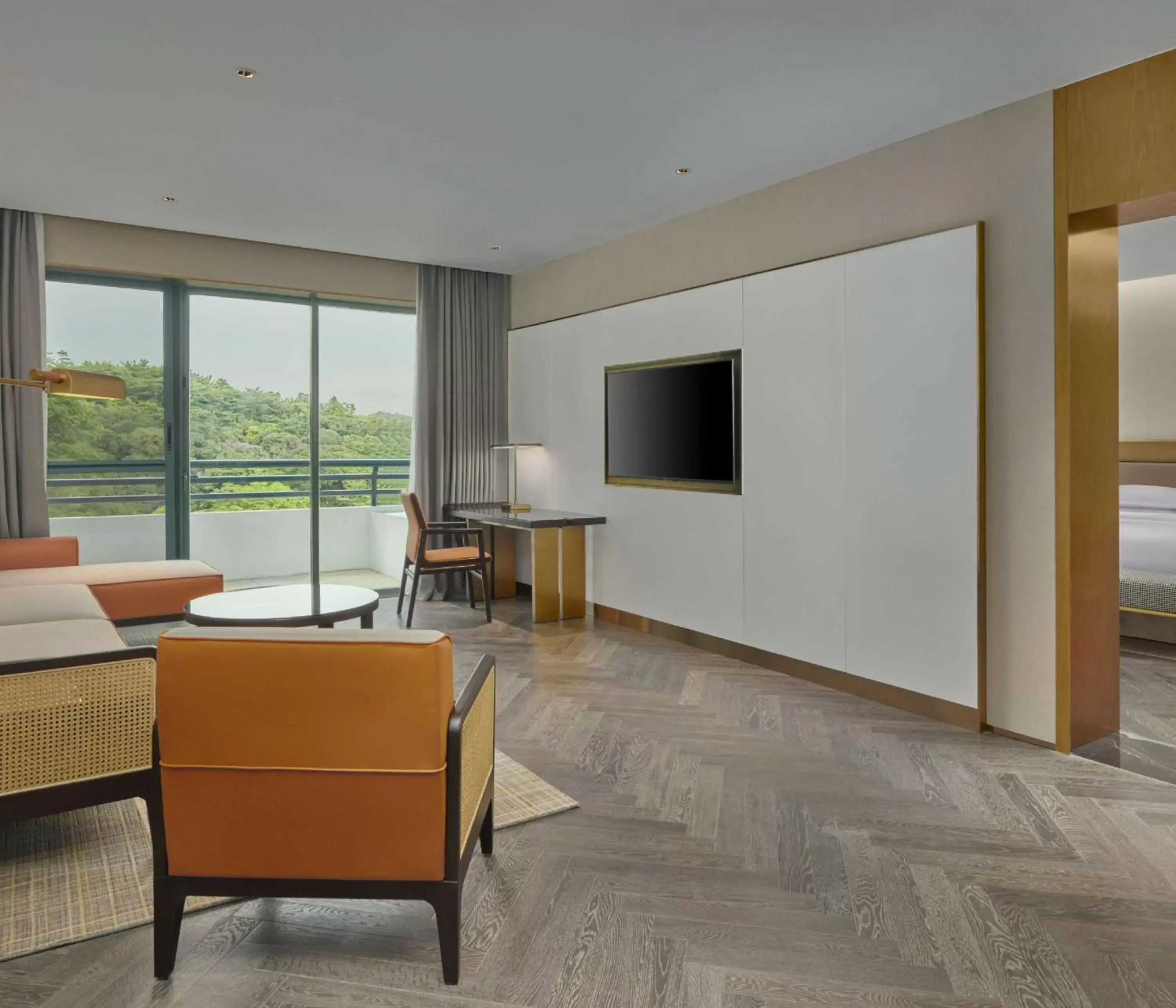 Living room, Seating Area in Hilton Guangzhou Science City