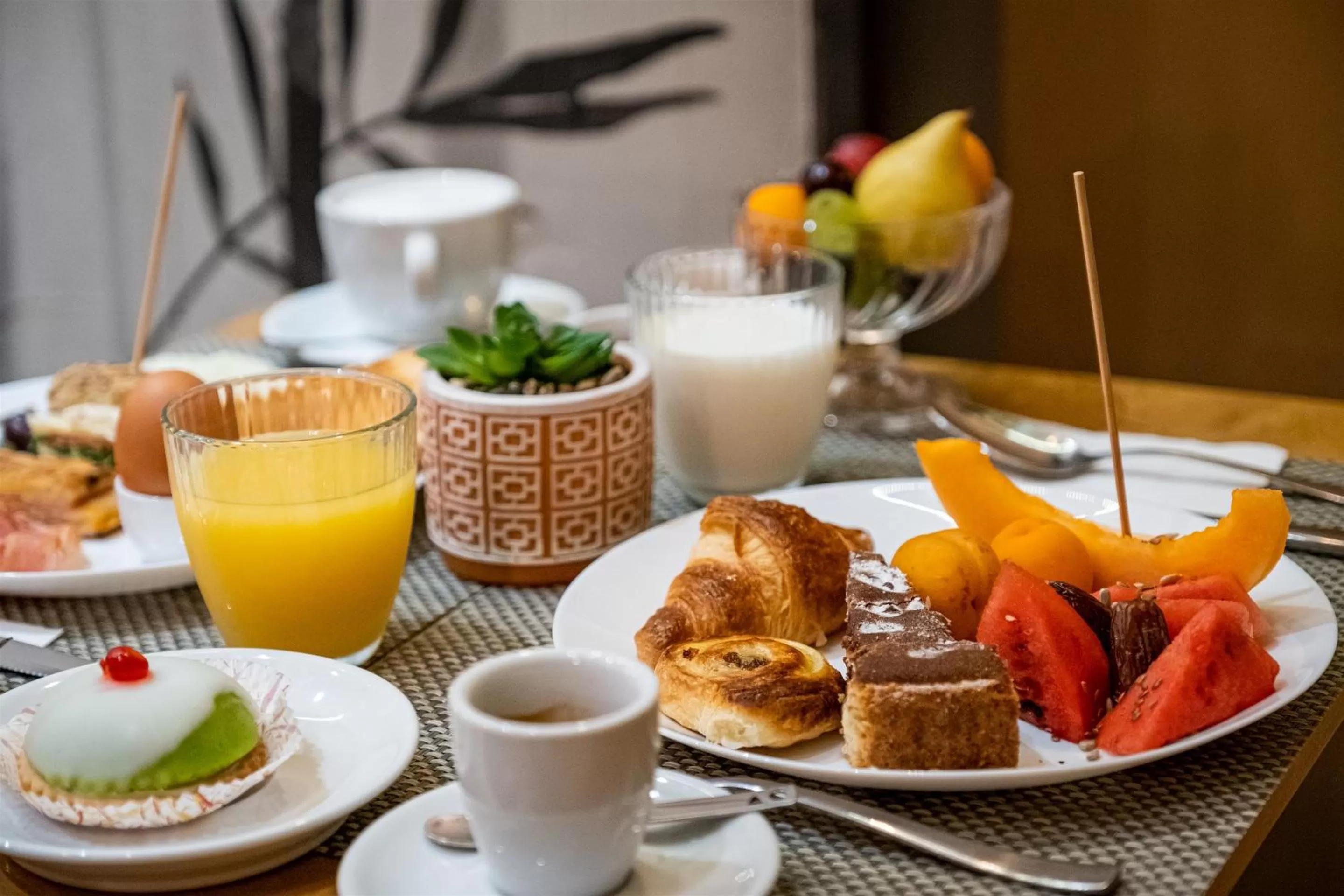 Continental breakfast in Palazzo Gilistro
