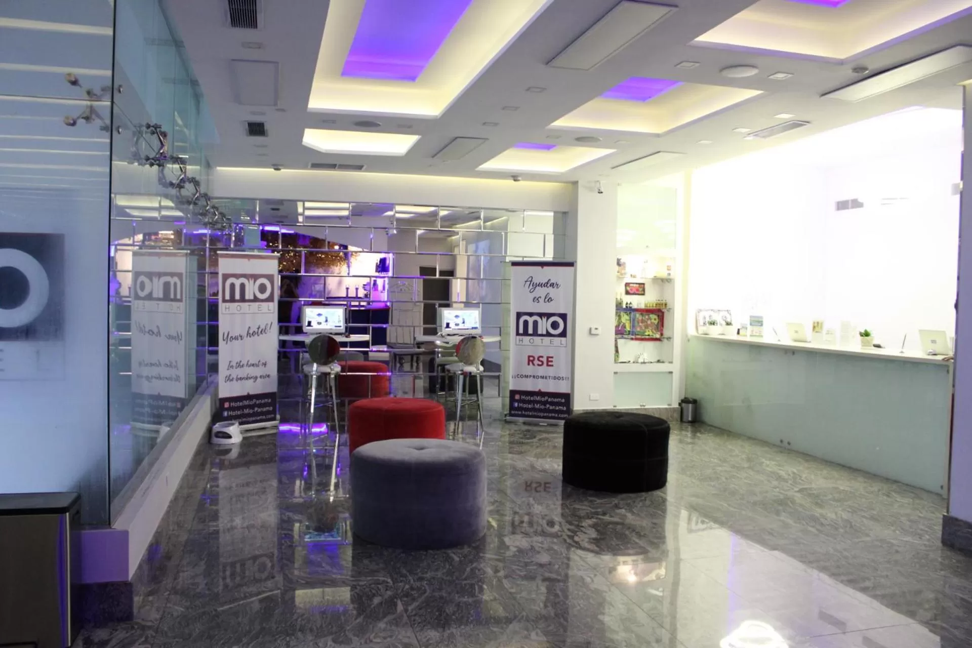 Lobby or reception in Hotel Mio Panamá
