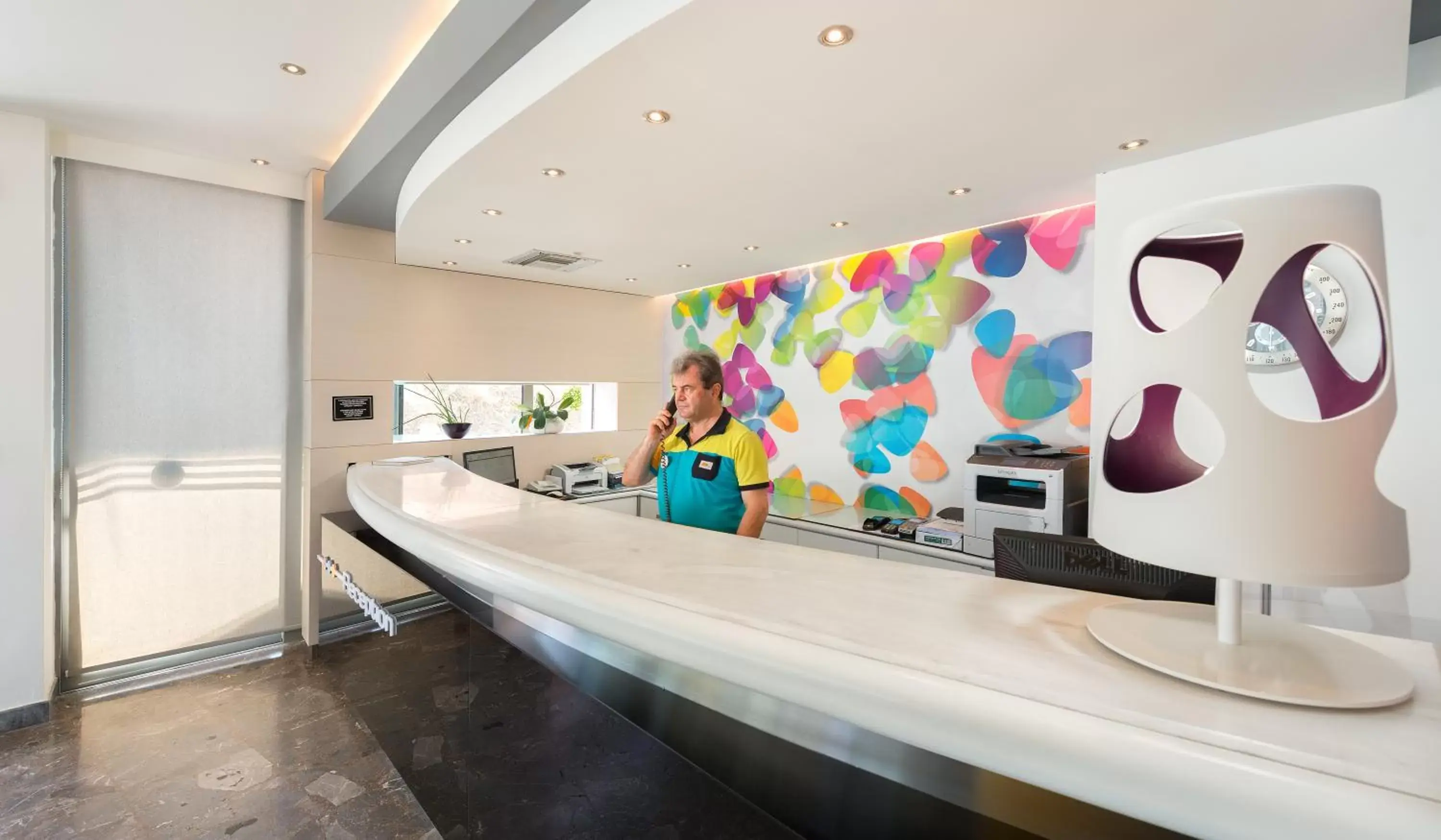 Lobby or reception in Semiramis City Hotel Lobby or reception in Semiramis City Hotel