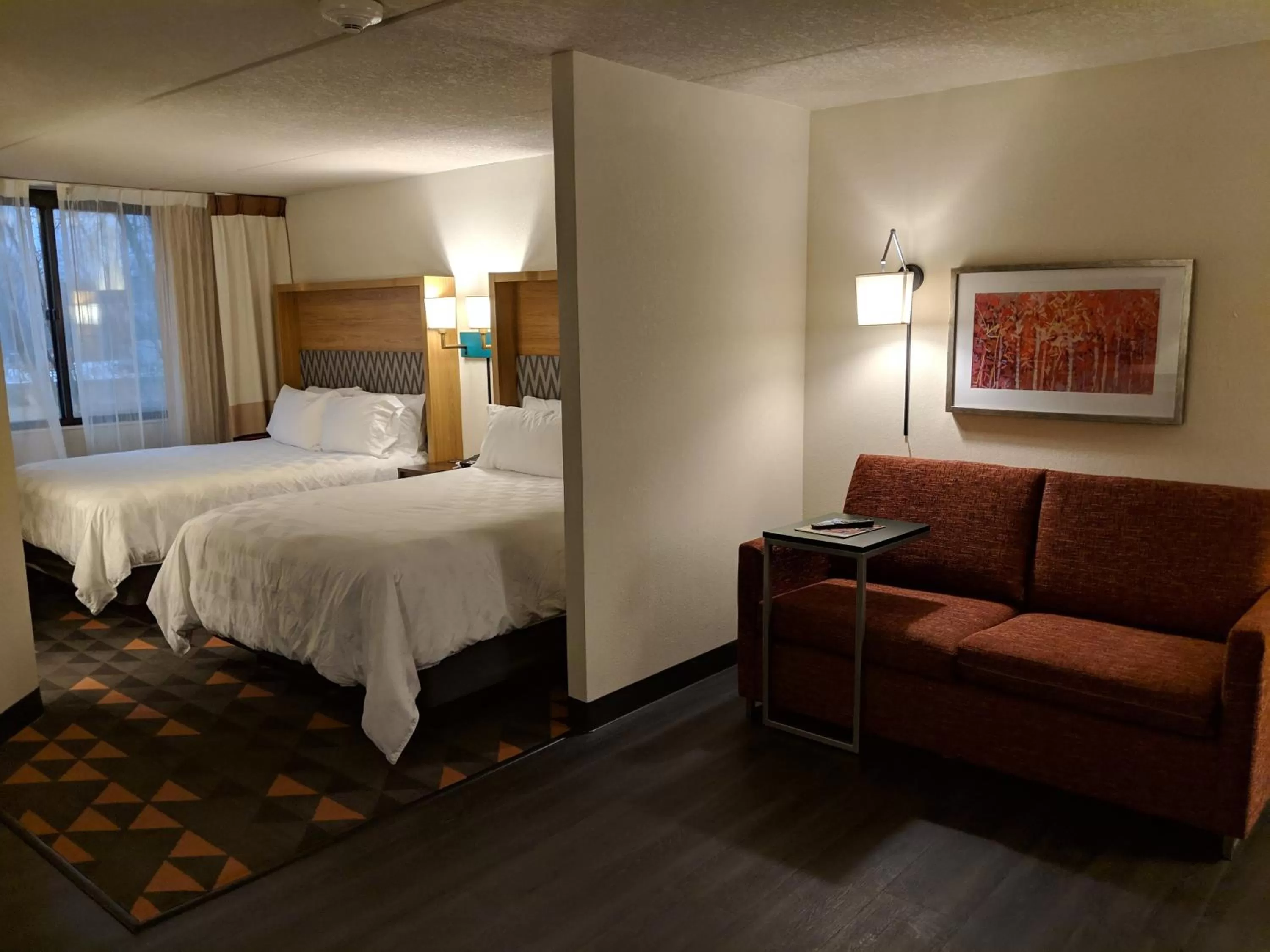 Photo of the whole room, Bed in Holiday Inn Champaign by IHG