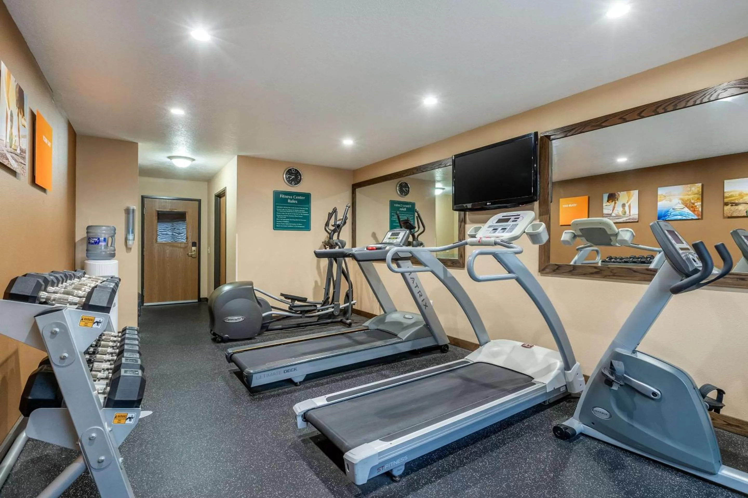 Fitness centre/facilities in Comfort Inn