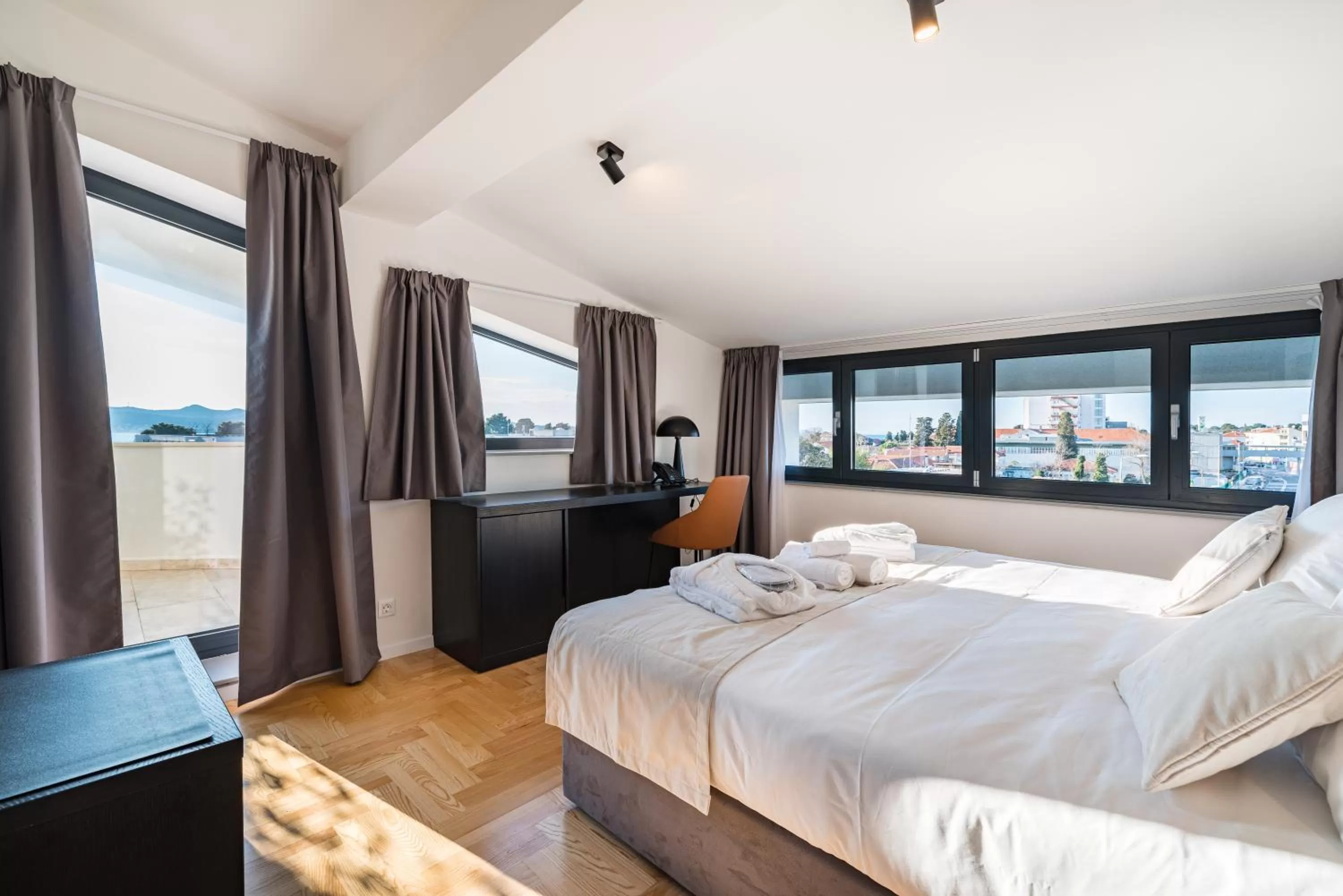 Bed in Miramare Hotel