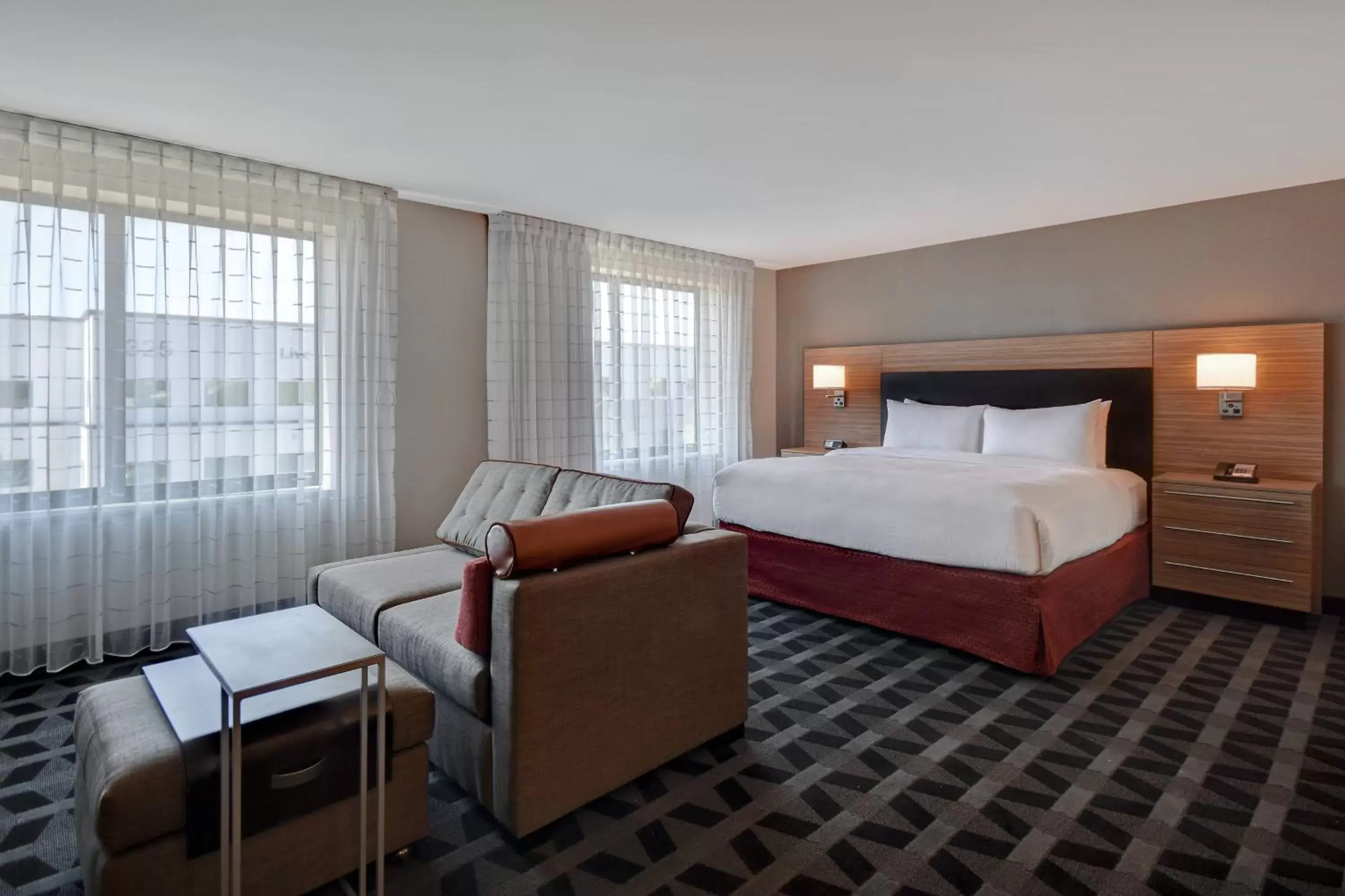 Photo of the whole room, Bed in TownePlace Suites Las Vegas Airport South