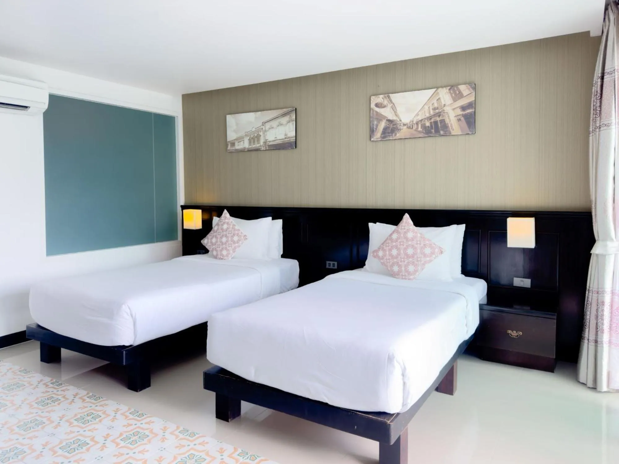 Bed in Grand Supicha City Hotel