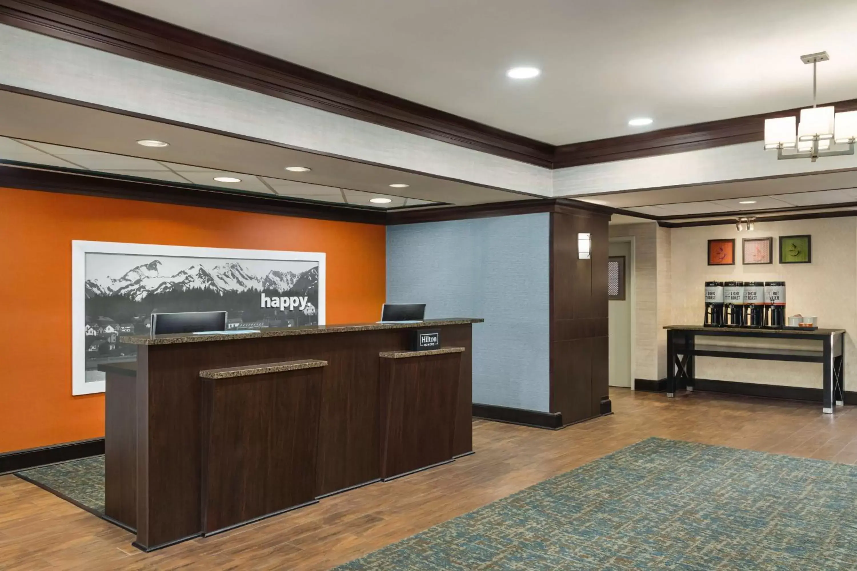 Lobby or reception in Hampton Inn New Albany Lobby or reception in Hampton Inn New Albany