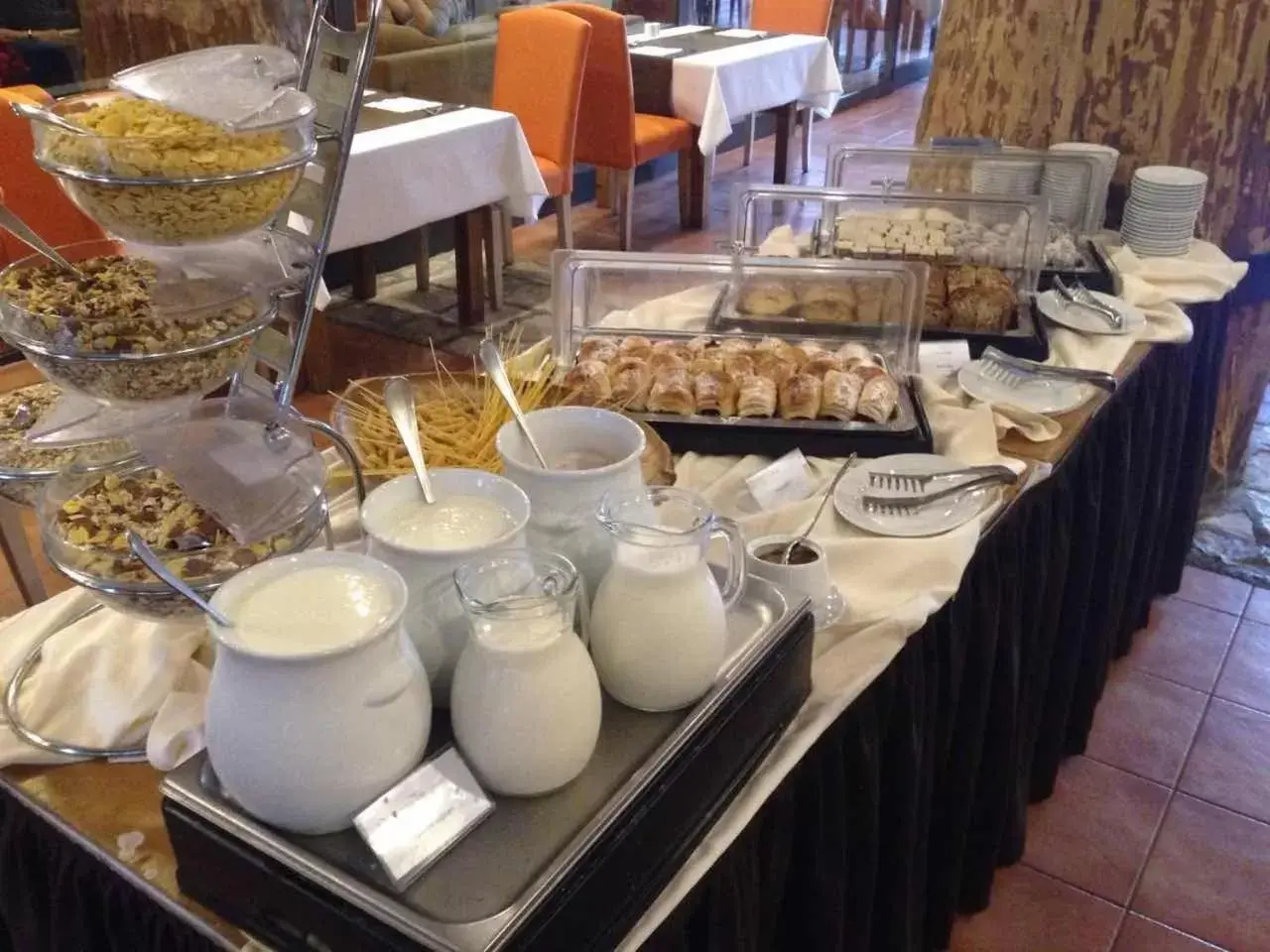 Buffet breakfast in Bianca Resort & Spa