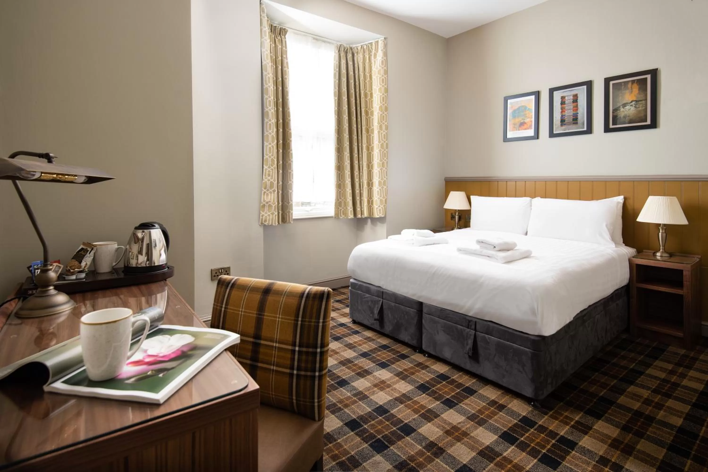 Bedroom, Bed in The Angel Inn - The Inn Collection Group