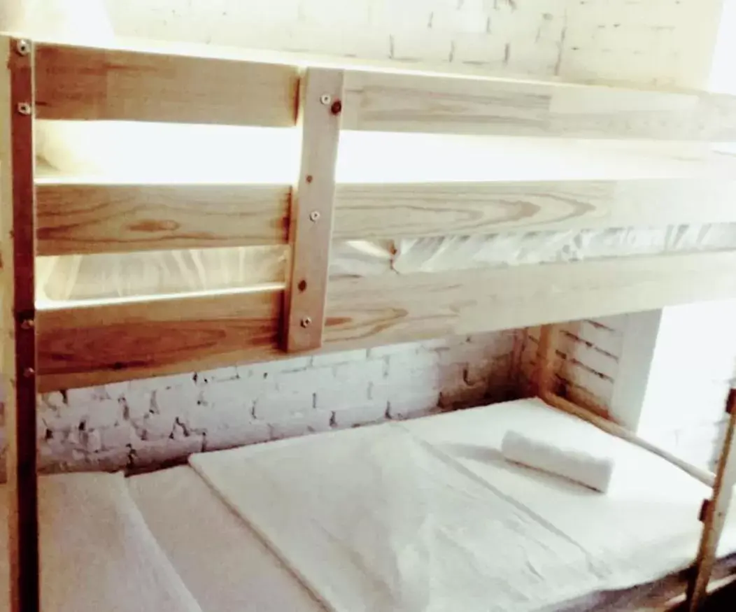Bed in Kim Haus Loft