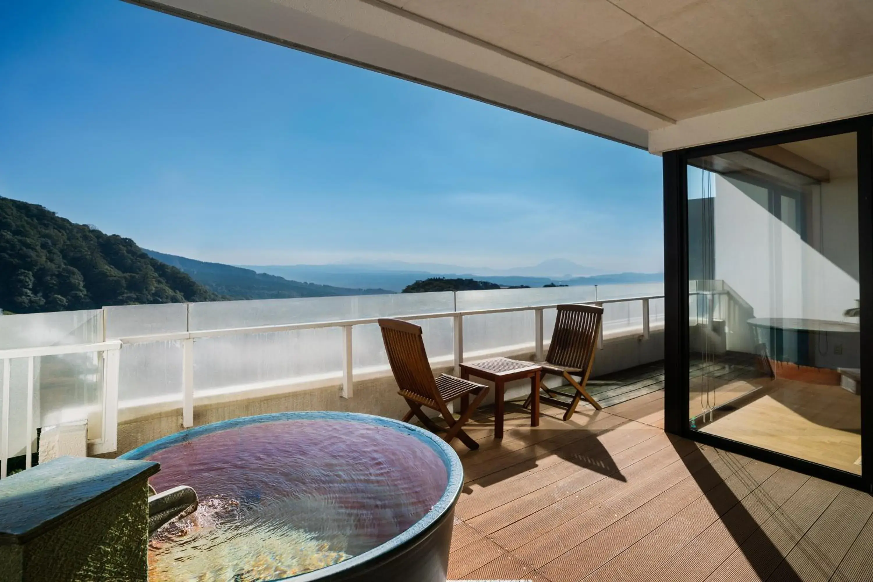 Balcony/Terrace in Kirishima Kokusai Hotel