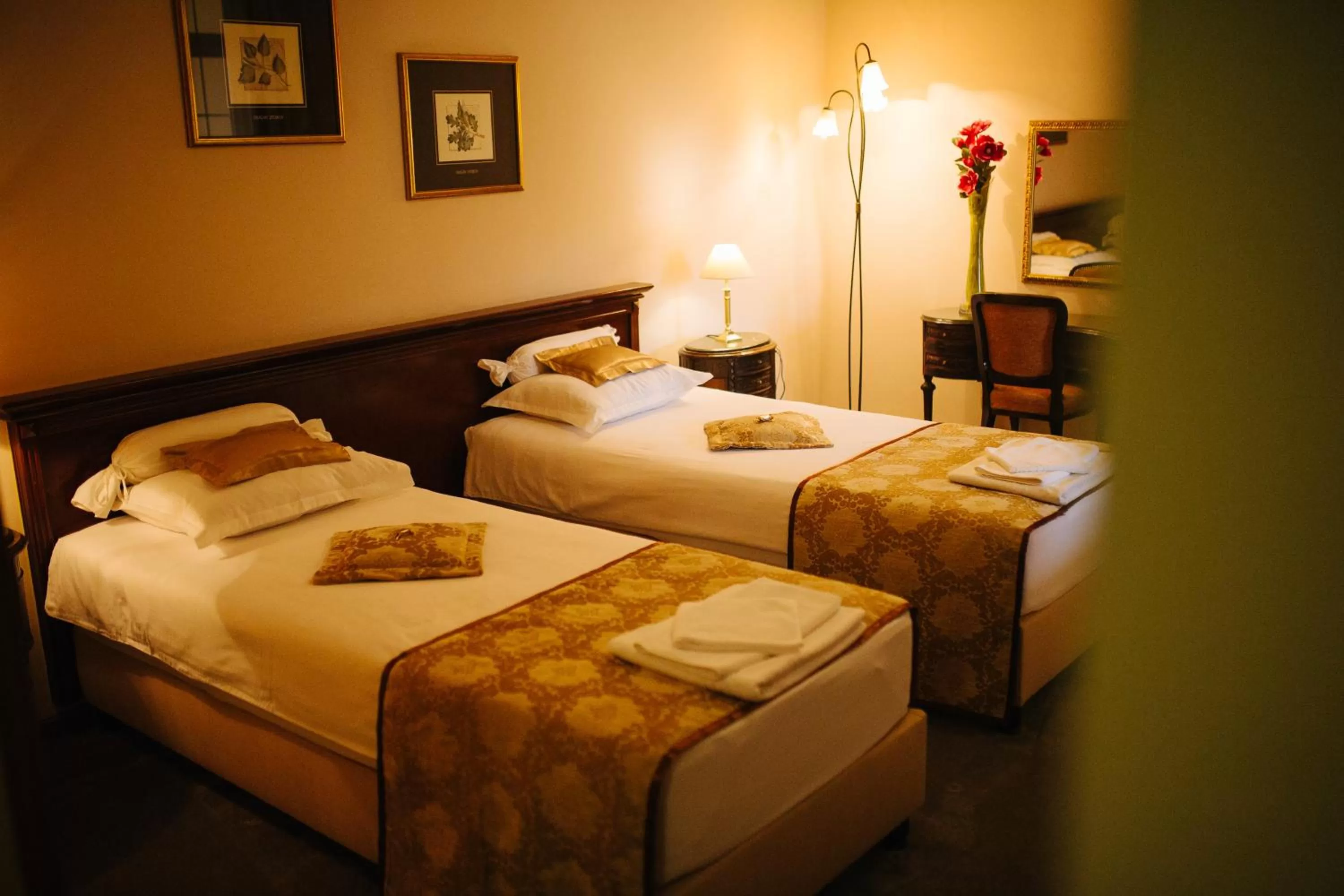 Bed in Garni Hotel Andric