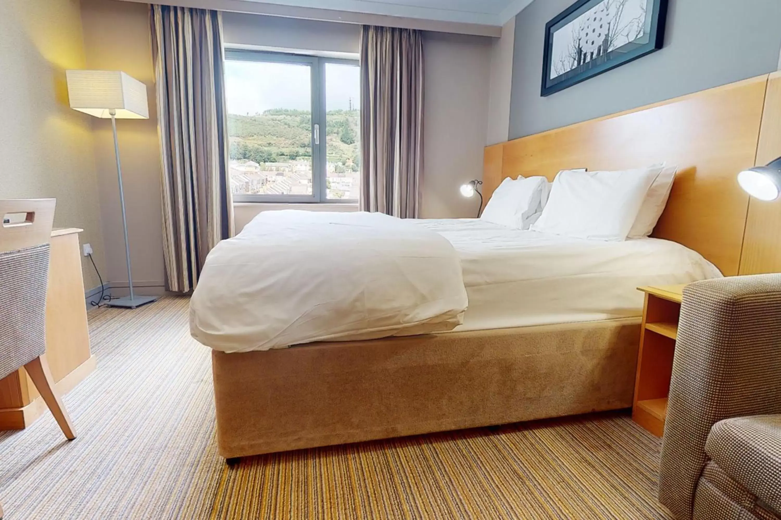 Bedroom, Bed in Village Hotel Swansea
