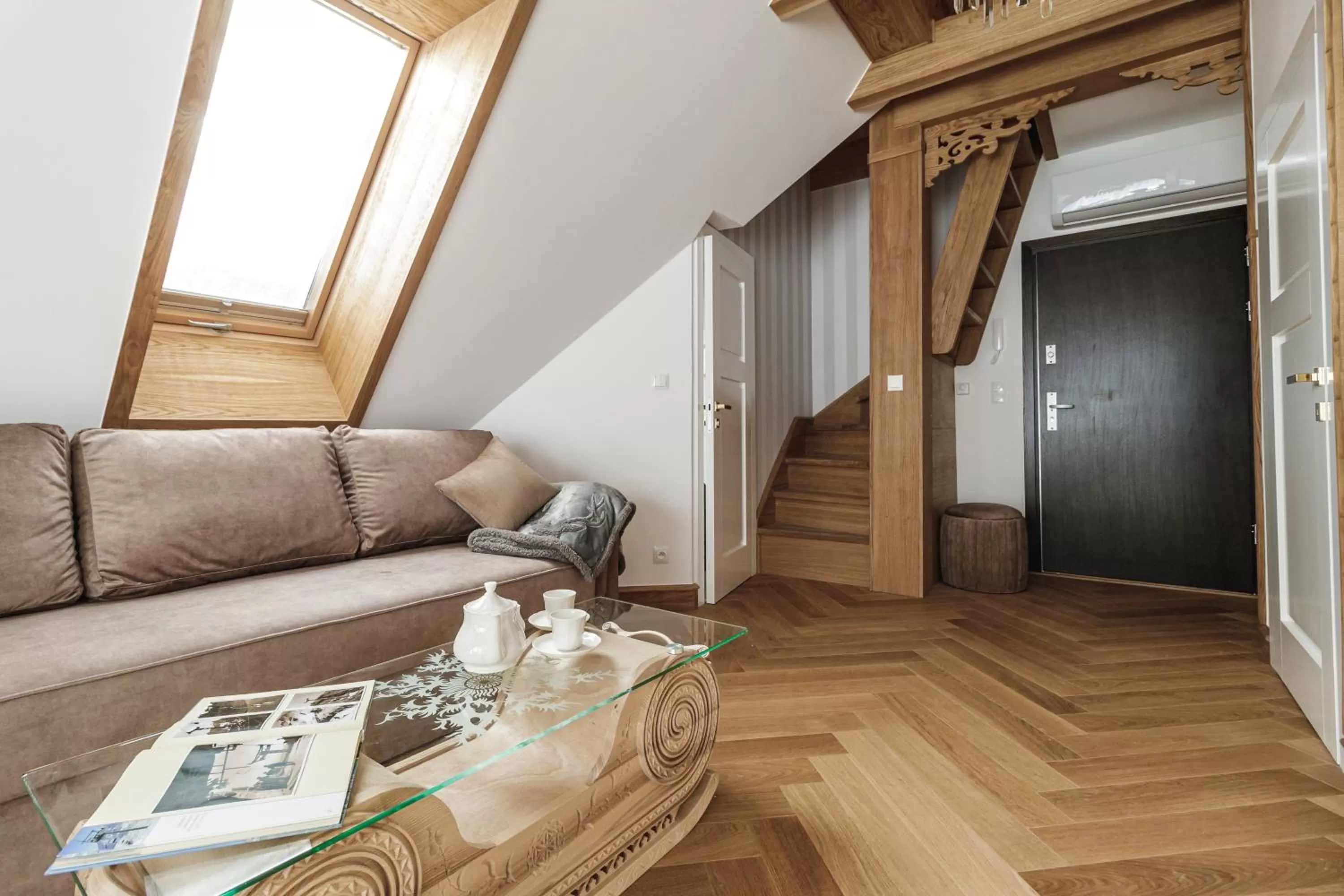 Living room, Seating Area in Jagiellońska Residence