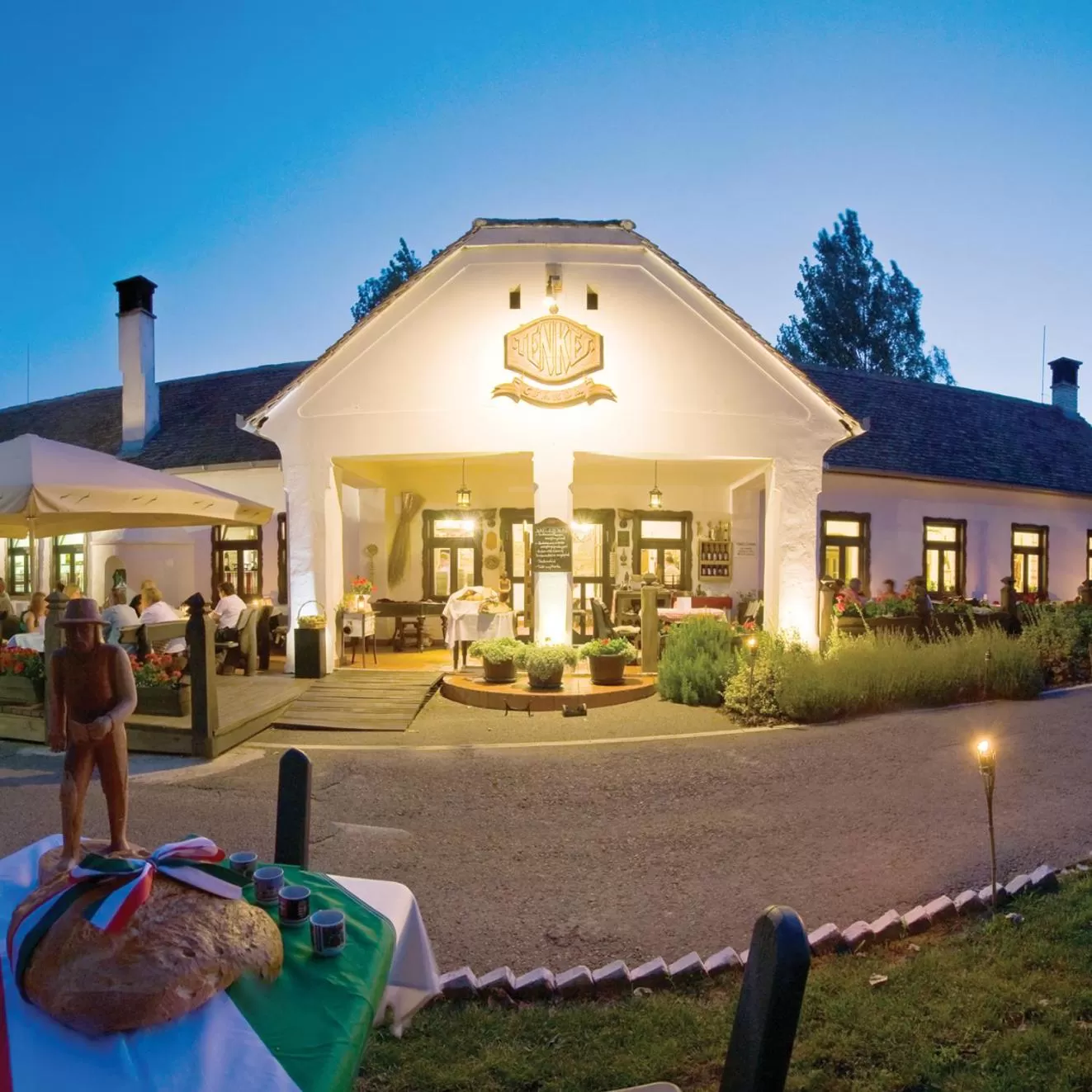 Facade/Entrance in Tenkes Fogadó és Vendégház Harkány