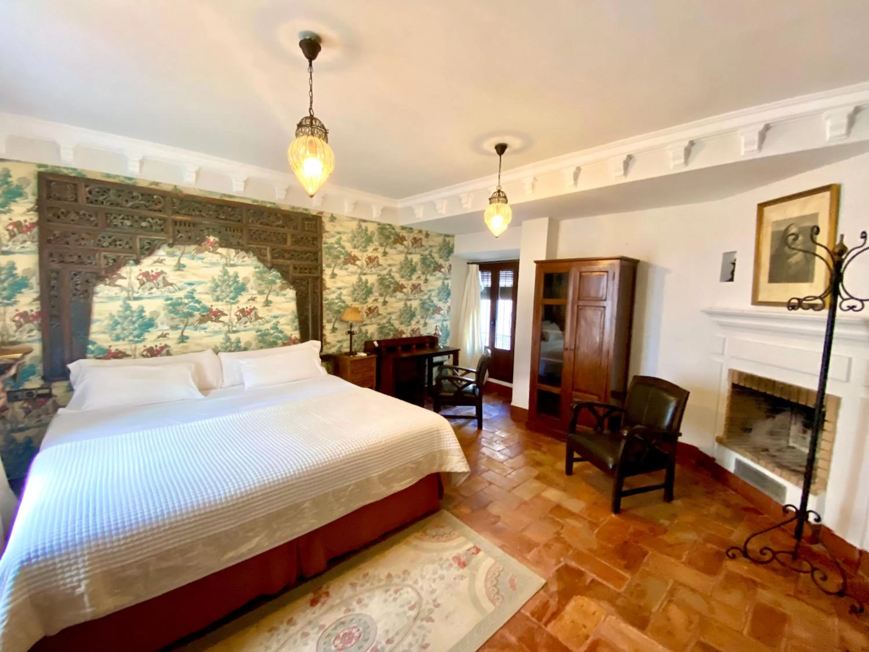 Bed in El Rincón de las Descalzas