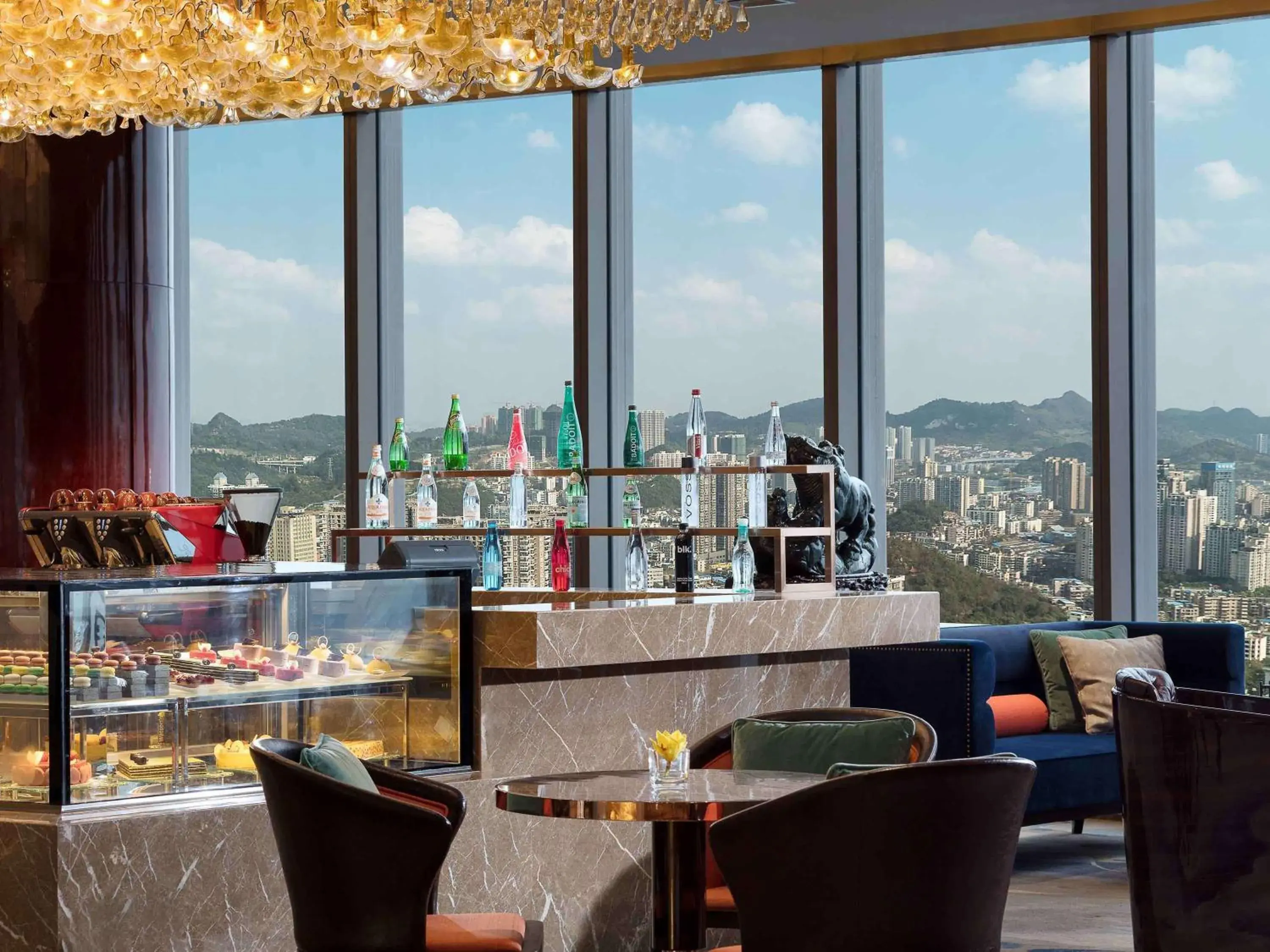 Lounge or bar, Mountain View in Sofitel Guiyang Hunter