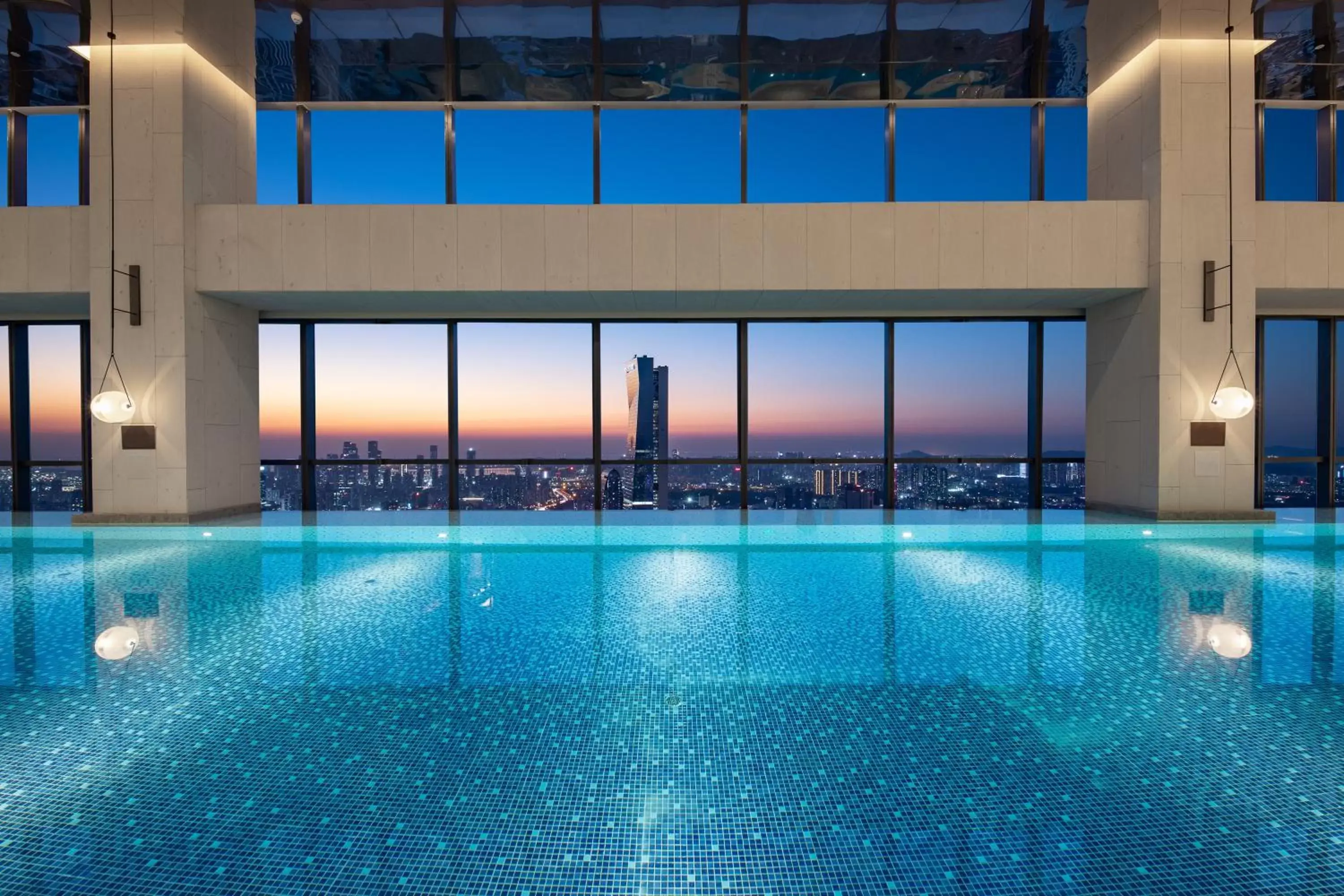 Swimming Pool in Crowne Plaza Shenzhen Nanshan, an IHG Hotel