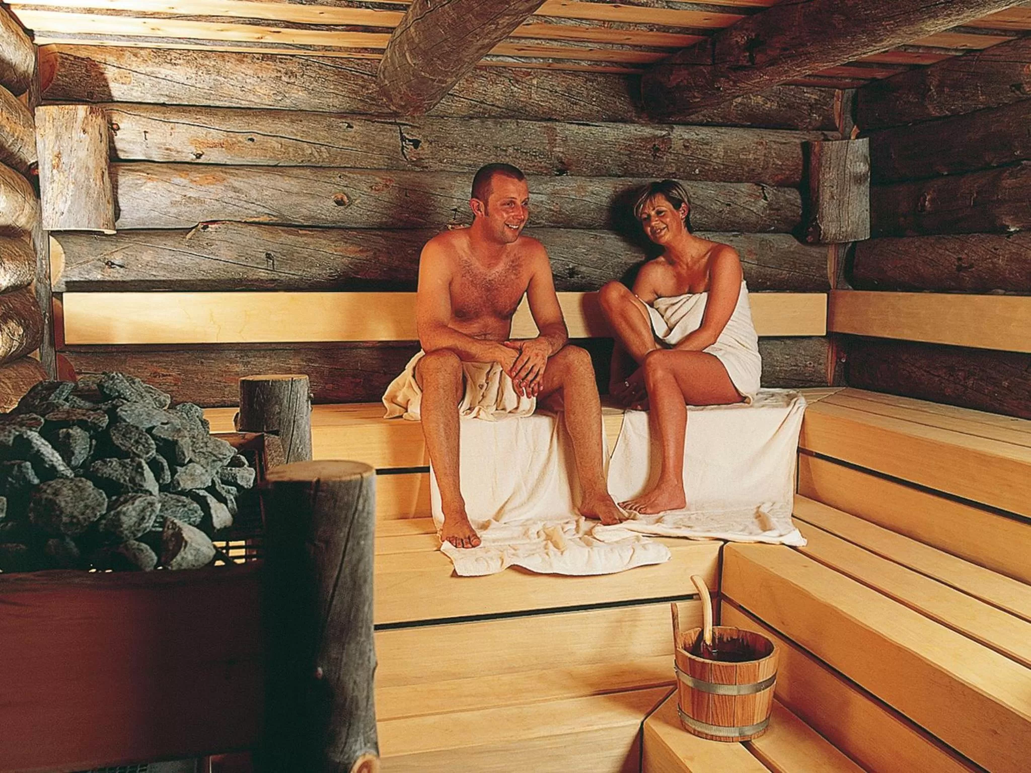 Sauna in Hotel Grüner Wald