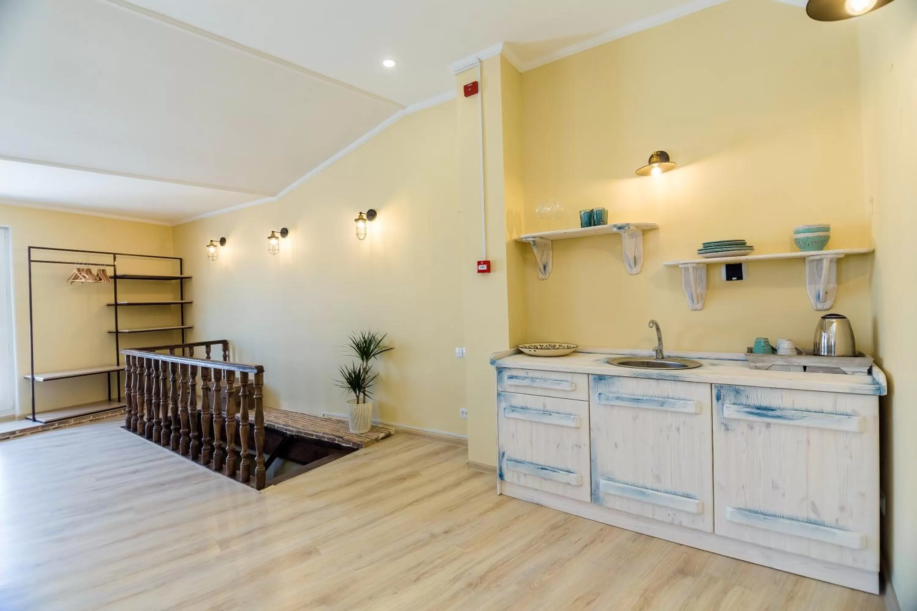 Kitchen or kitchenette in Gvino Minda