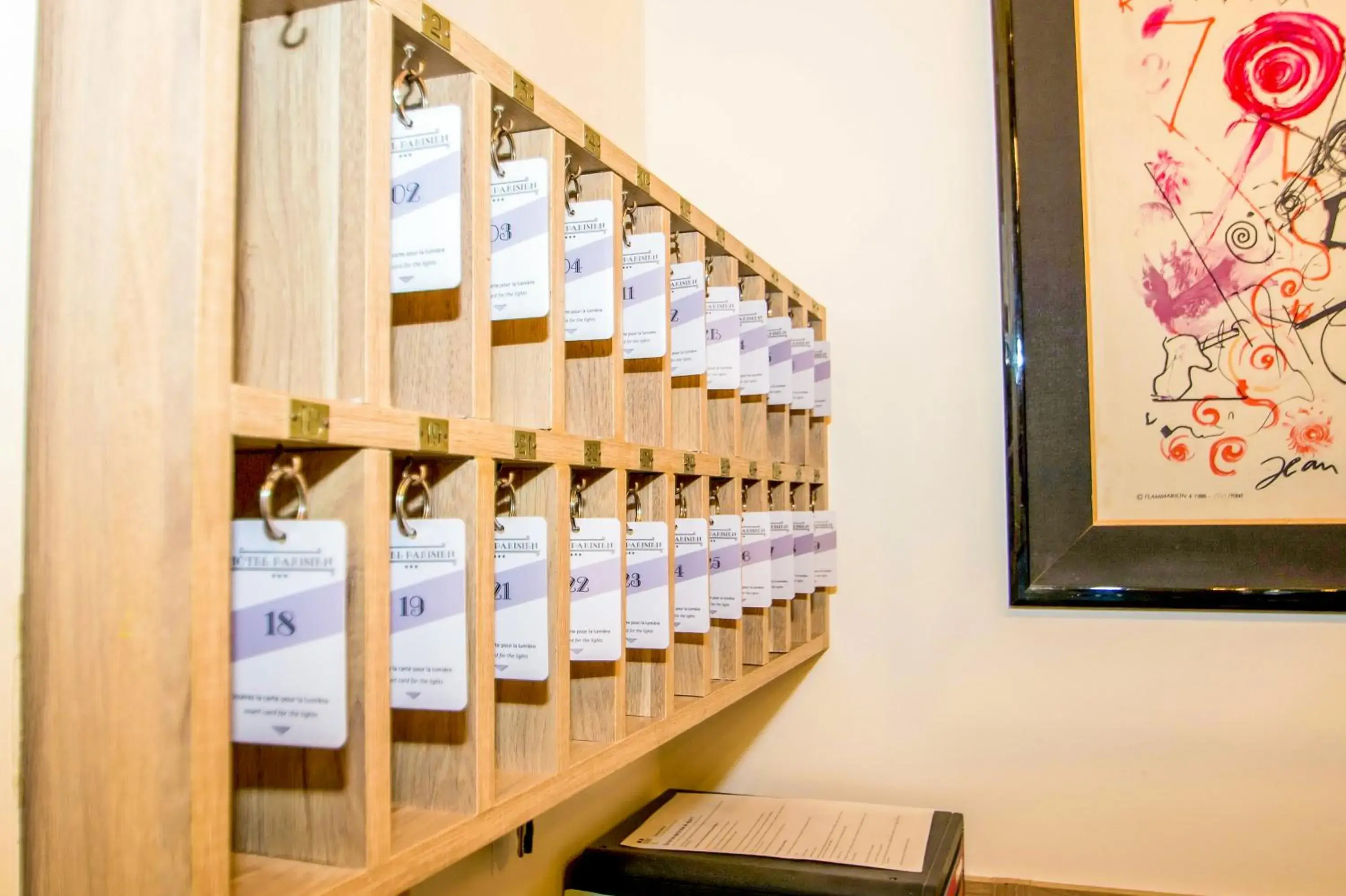 Lobby or reception in Hôtel Parisien Lobby or reception in Hôtel Parisien