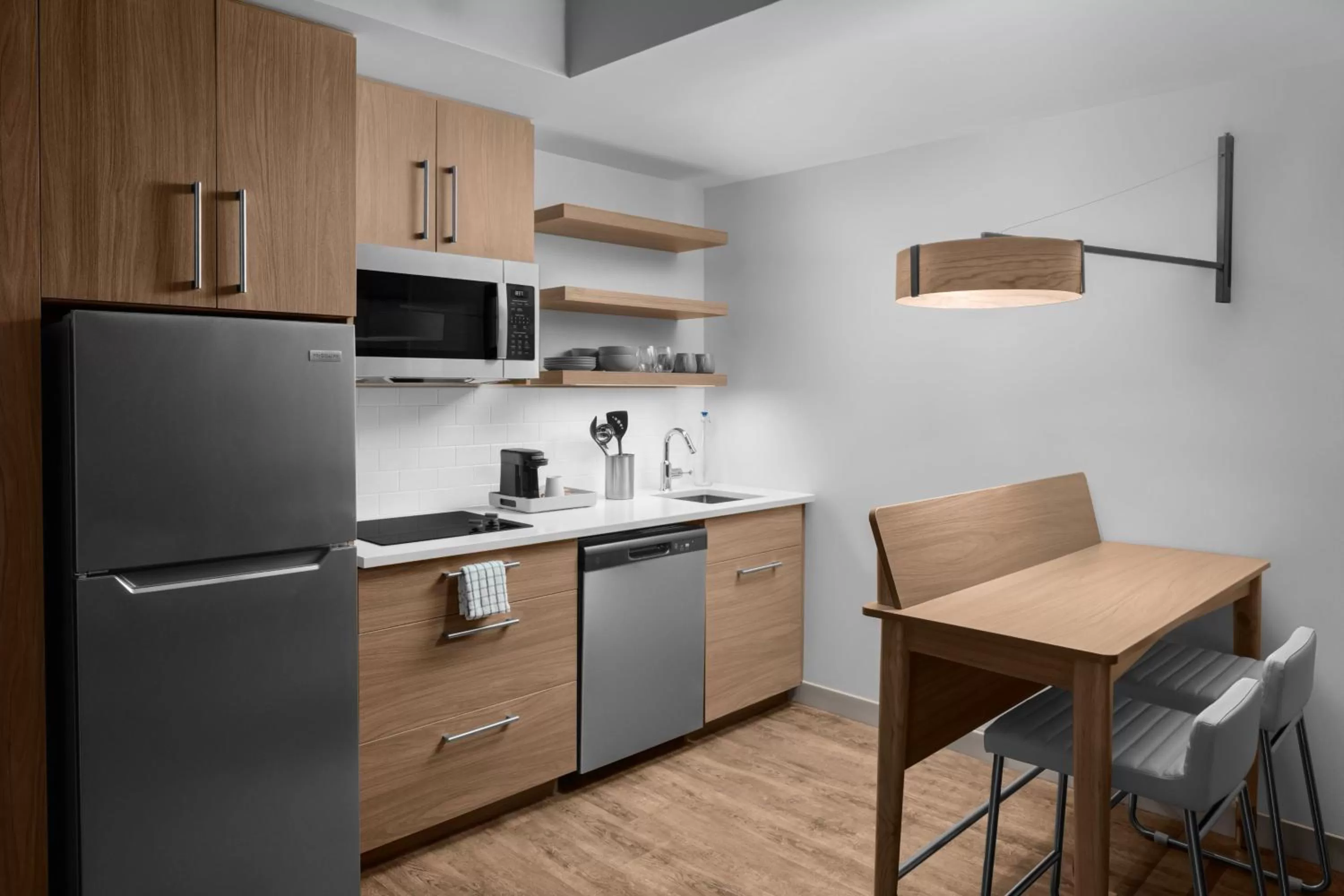 Kitchen or kitchenette in Element San Antonio Riverwalk