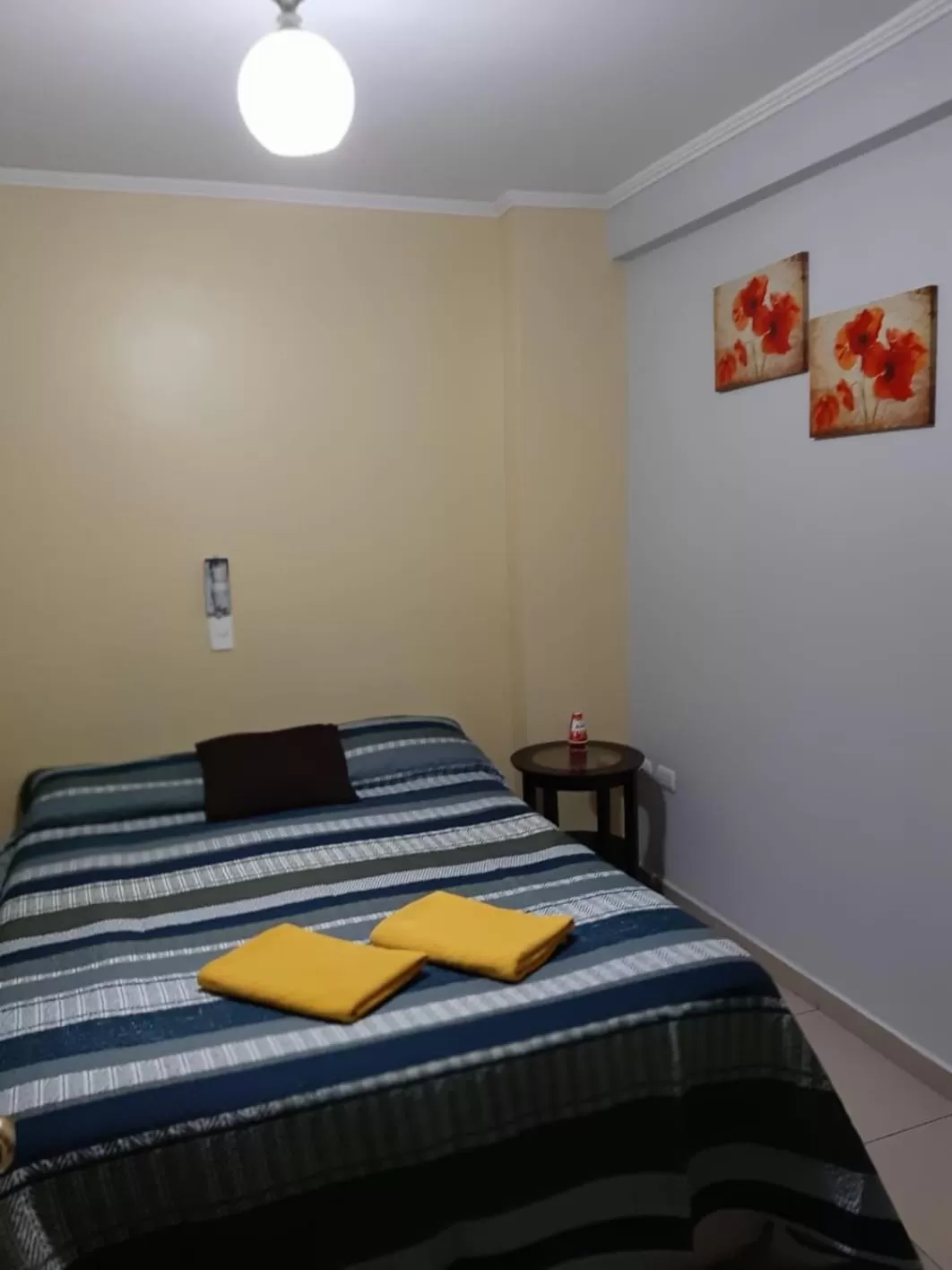 Bed in Hostal D' Silvia