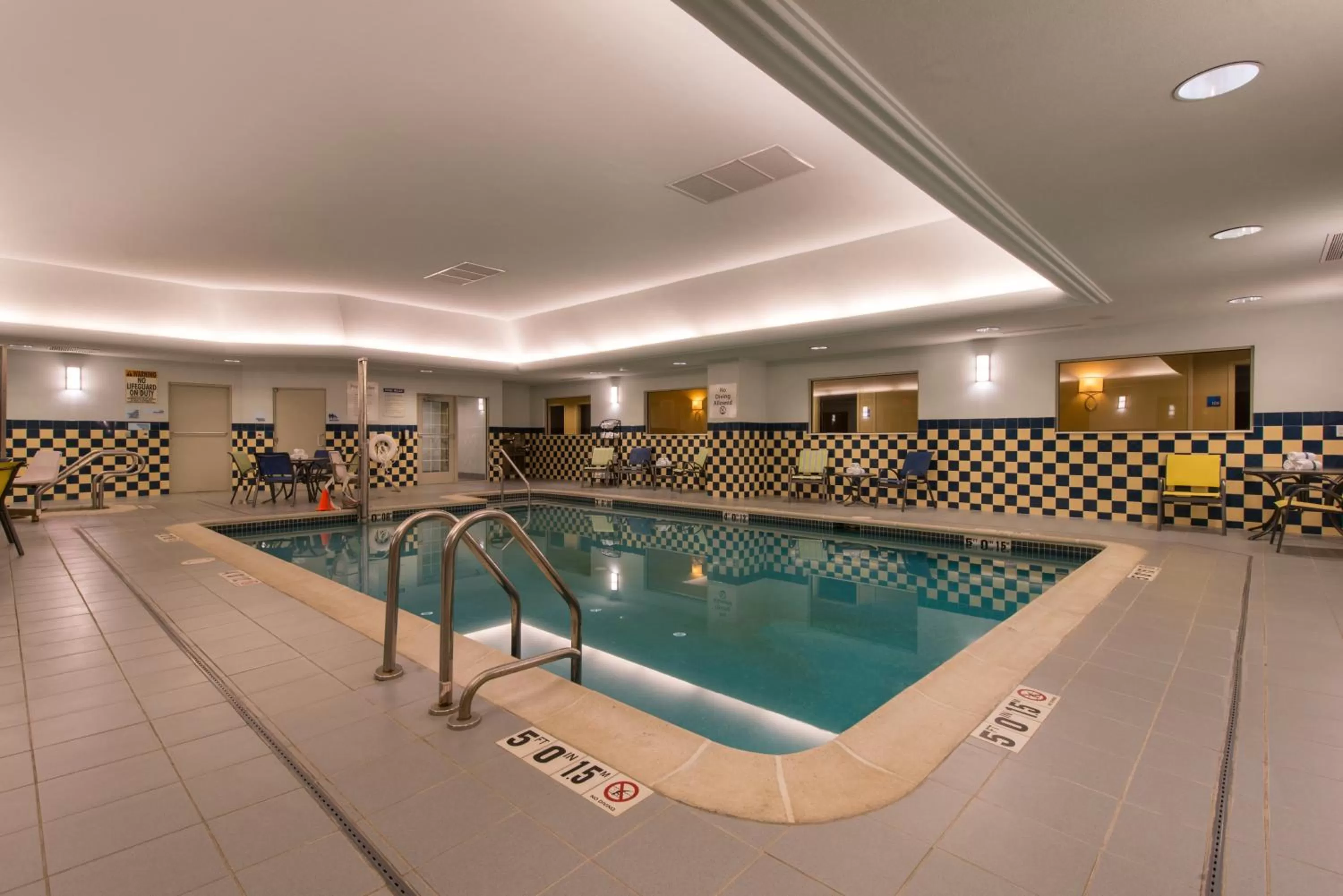Swimming pool in Holiday Inn Express and Suites Dickson City by IHG