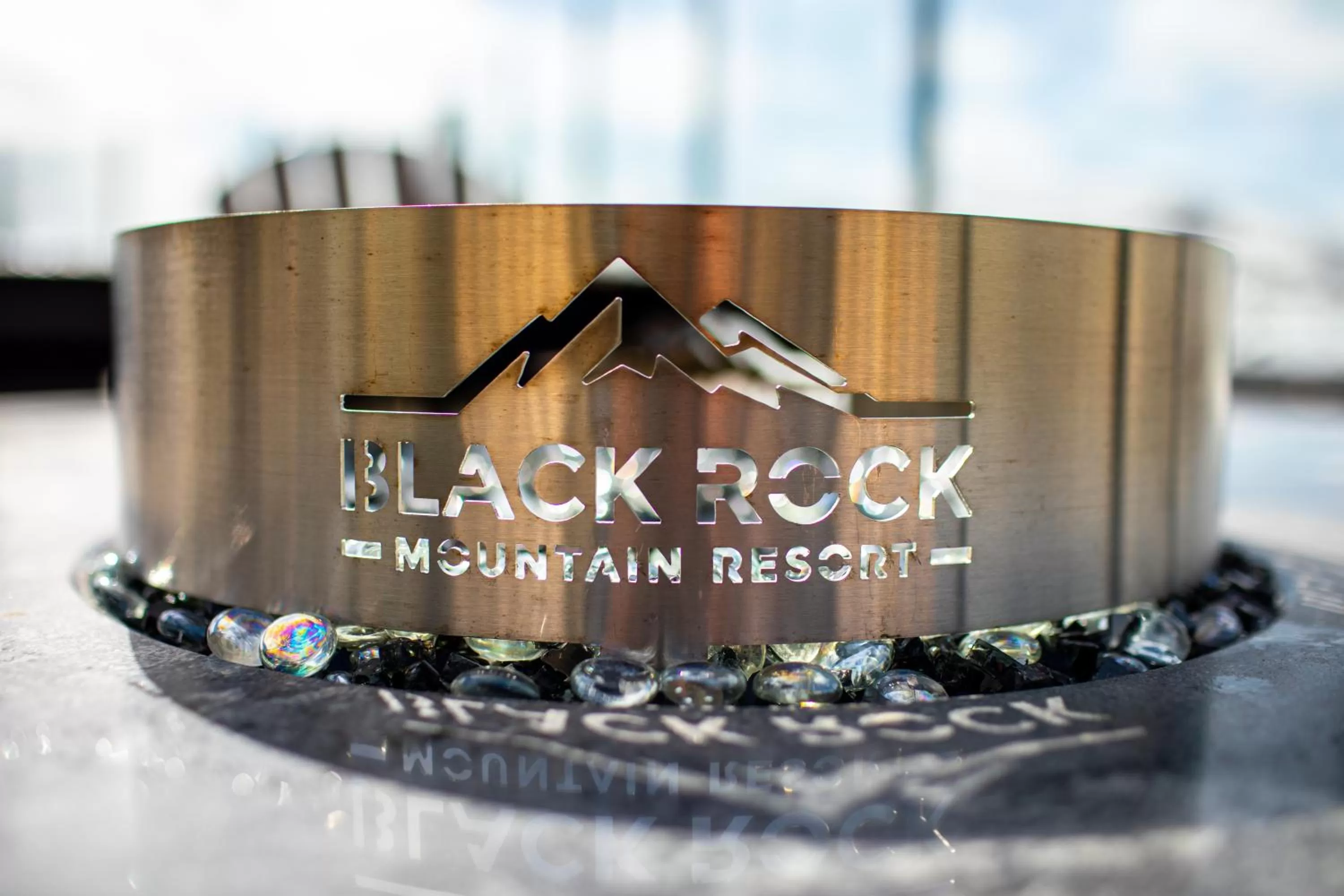 Property logo or sign in Black Rock Mountain Resort