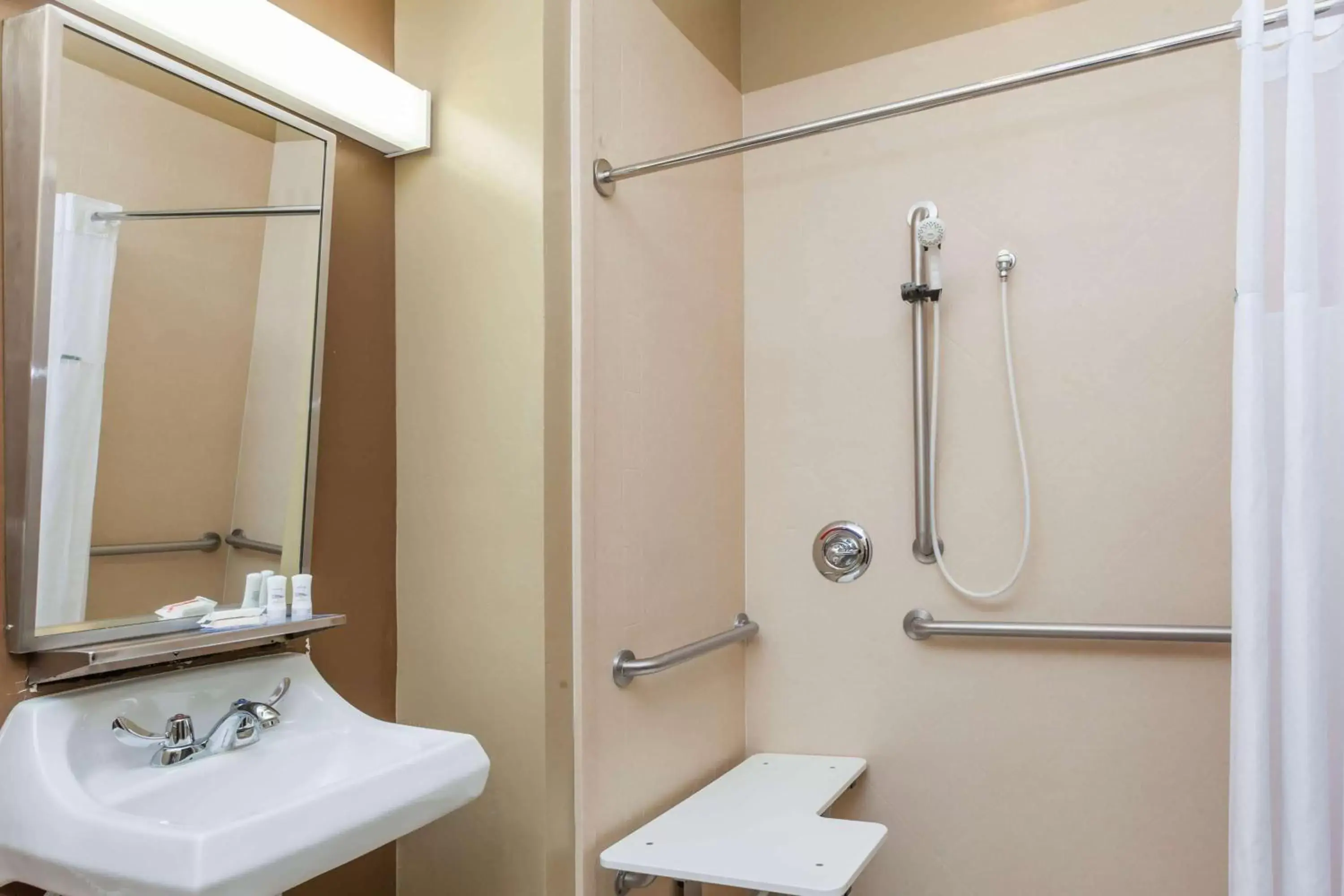 Bathroom in Microtel Inn & Suites by Wyndham Wheeler Ridge
