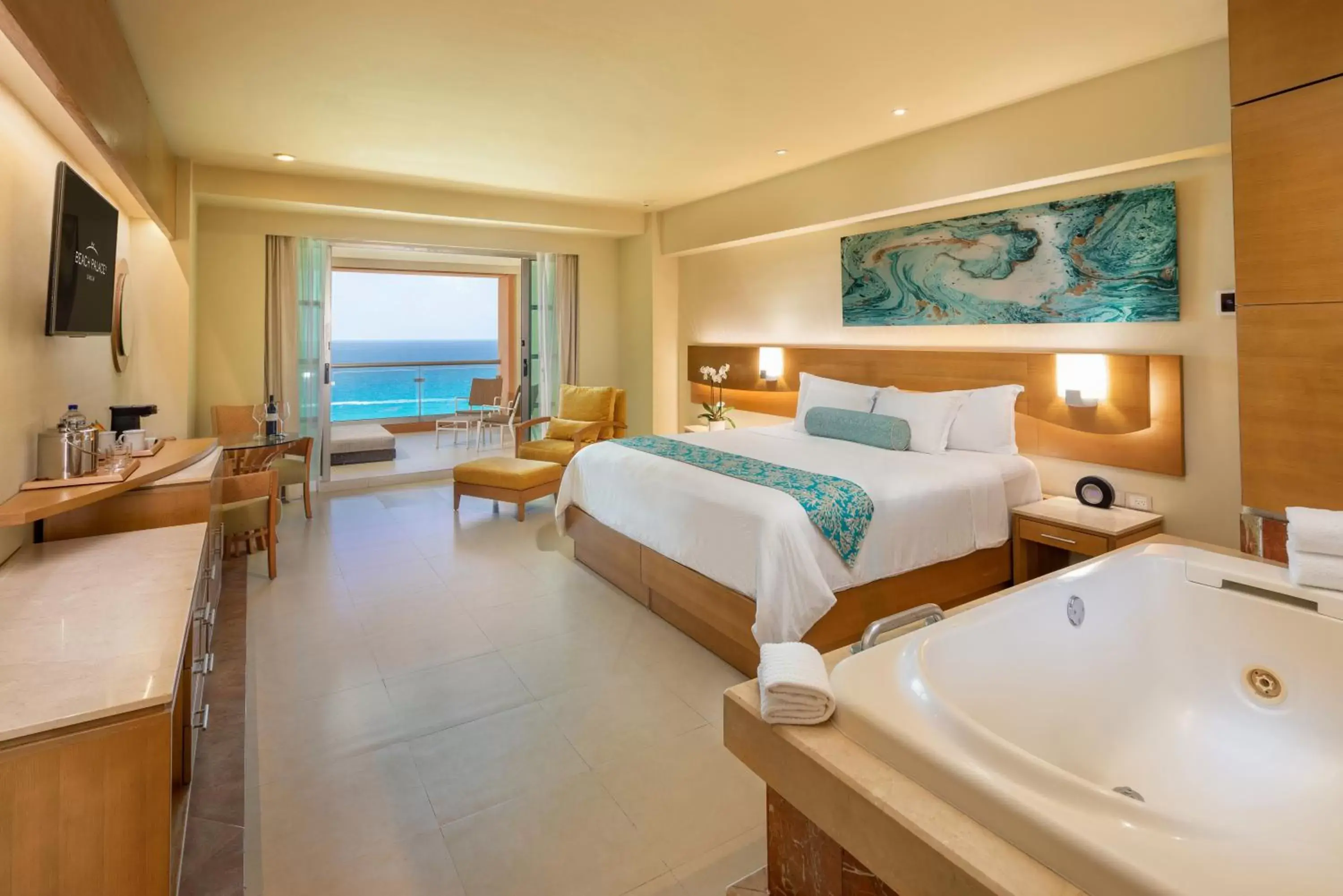 Superior Room with Sea View in Beach Palace - All Inclusive