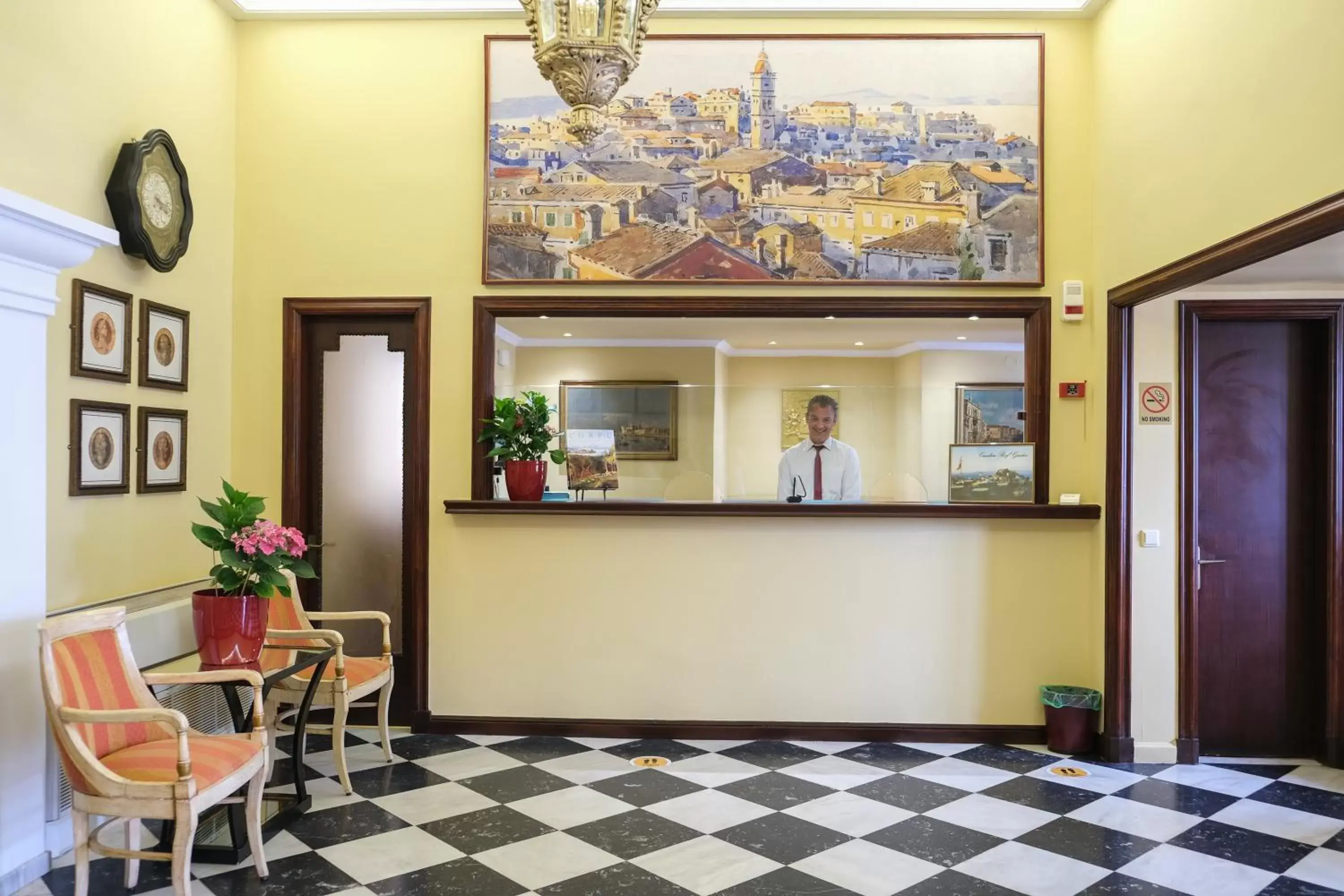 Lobby or reception, Lobby/Reception in Cavalieri Hotel