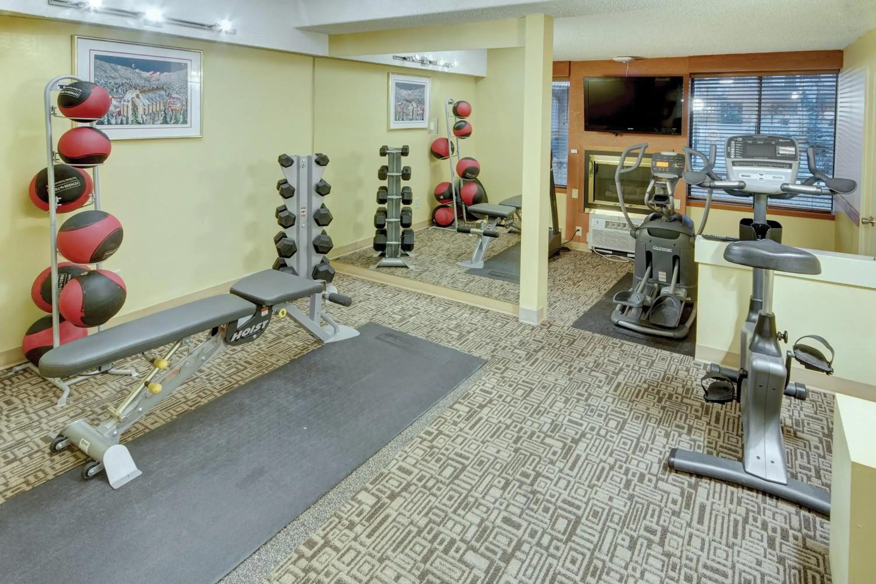 Fitness centre/facilities, Fitness Center/Facilities in Mountainside Lodge
