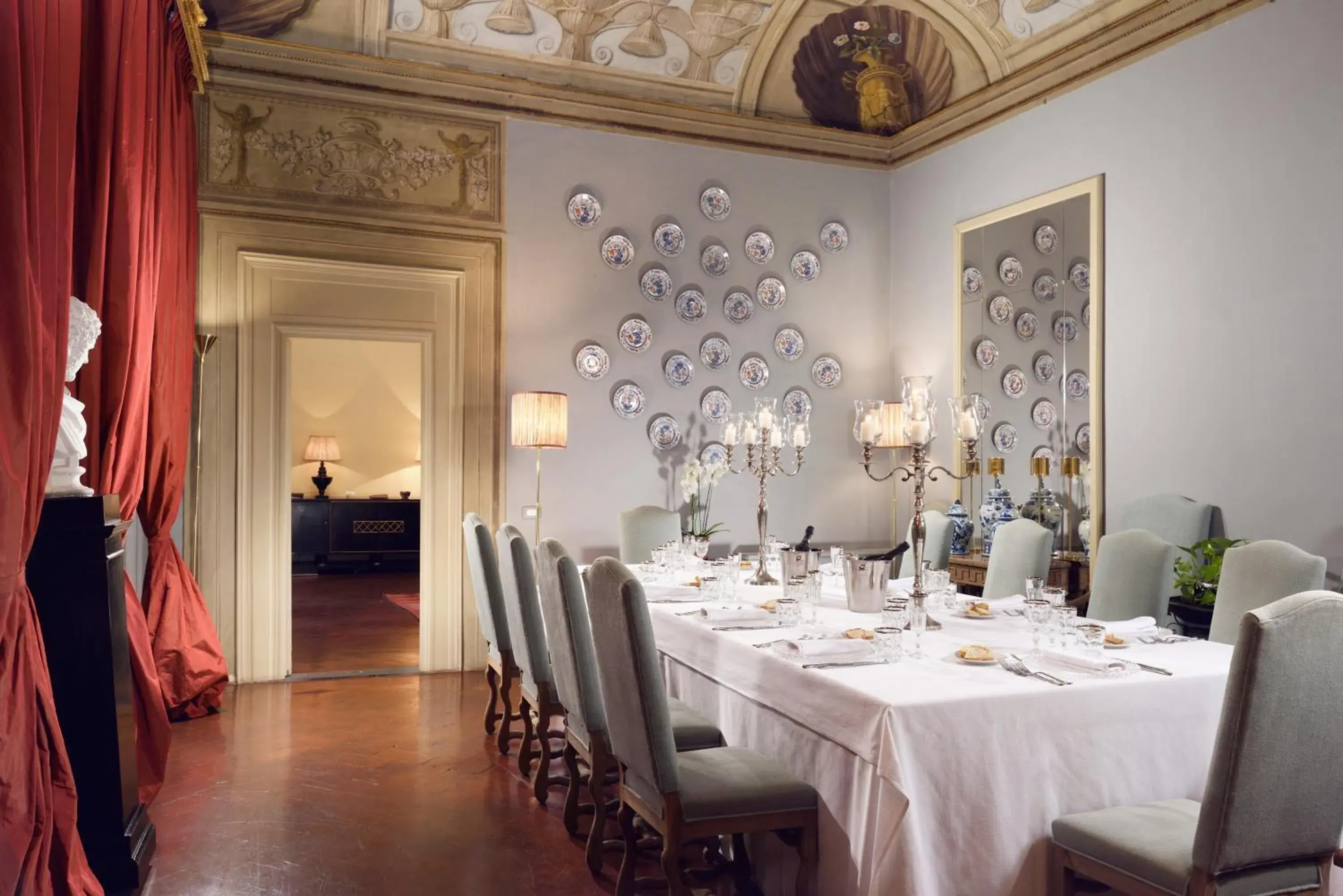 Dining area, Restaurant/Places to Eat in Al Palazzo del Marchese di Camugliano Residenza d'Epoca