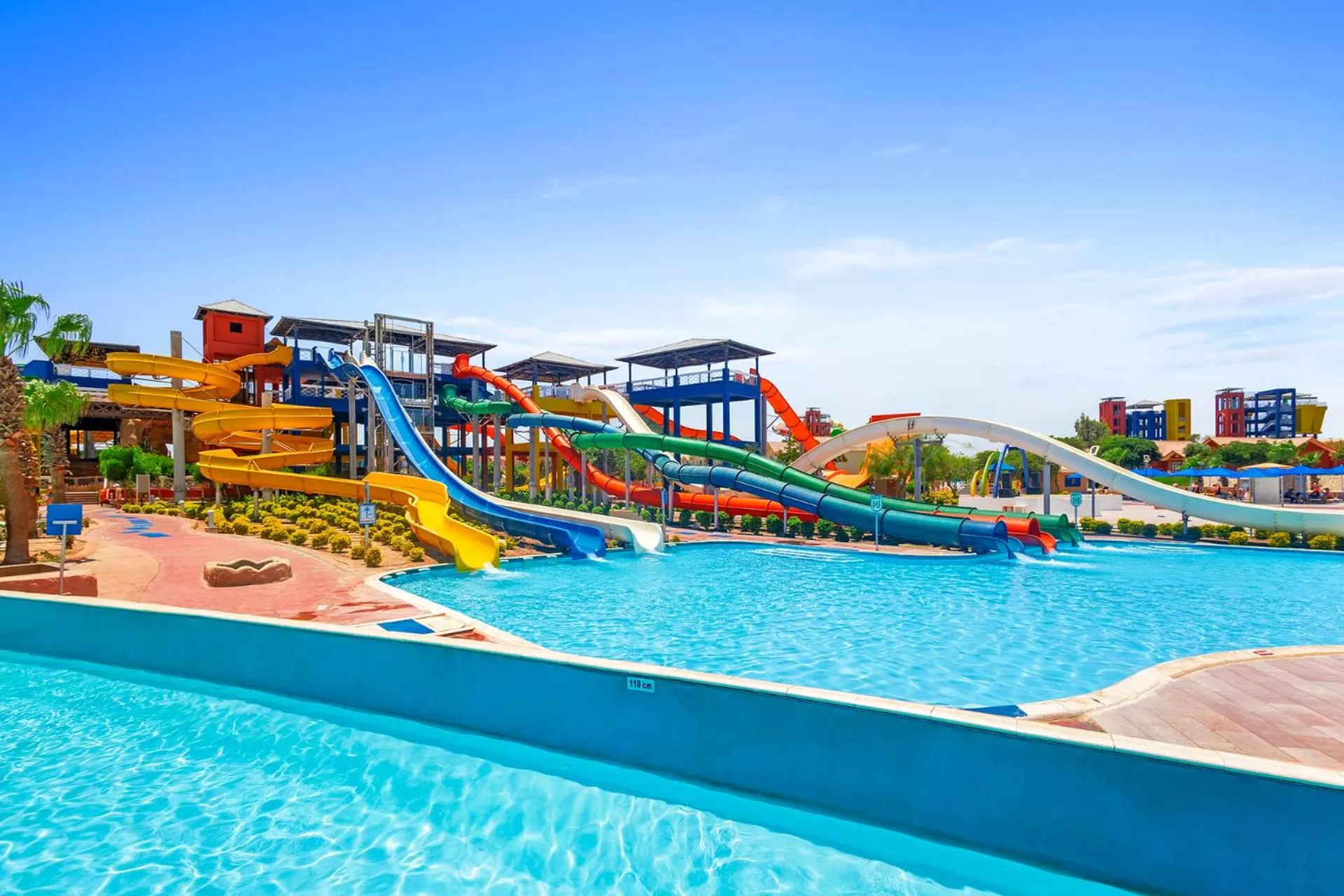 Aqua park in Neverland City Hurghada - Pickalbatros