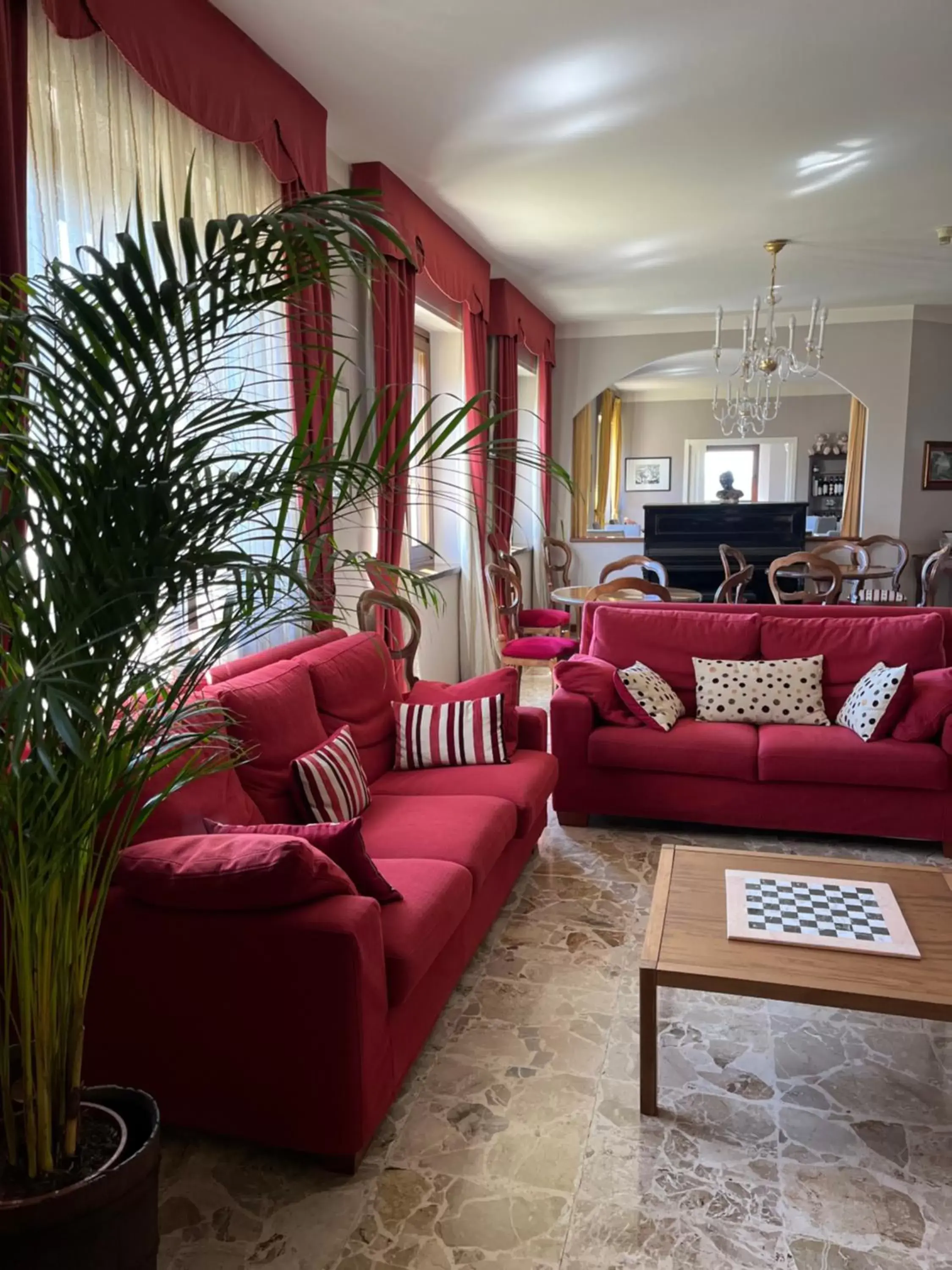 Lobby or reception, Seating Area in Belvedere Bike Hotel