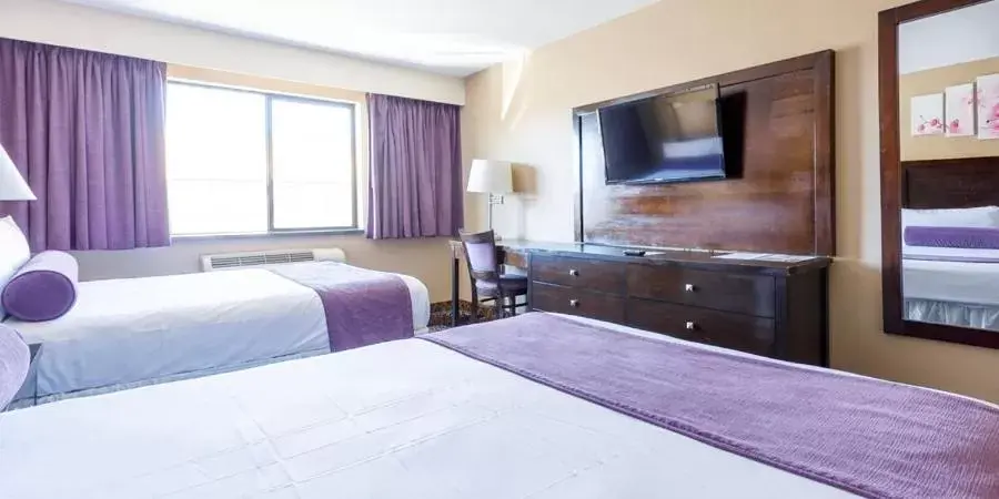 Bed in Red Garter Hotel & Casino by Red Lion Hotels