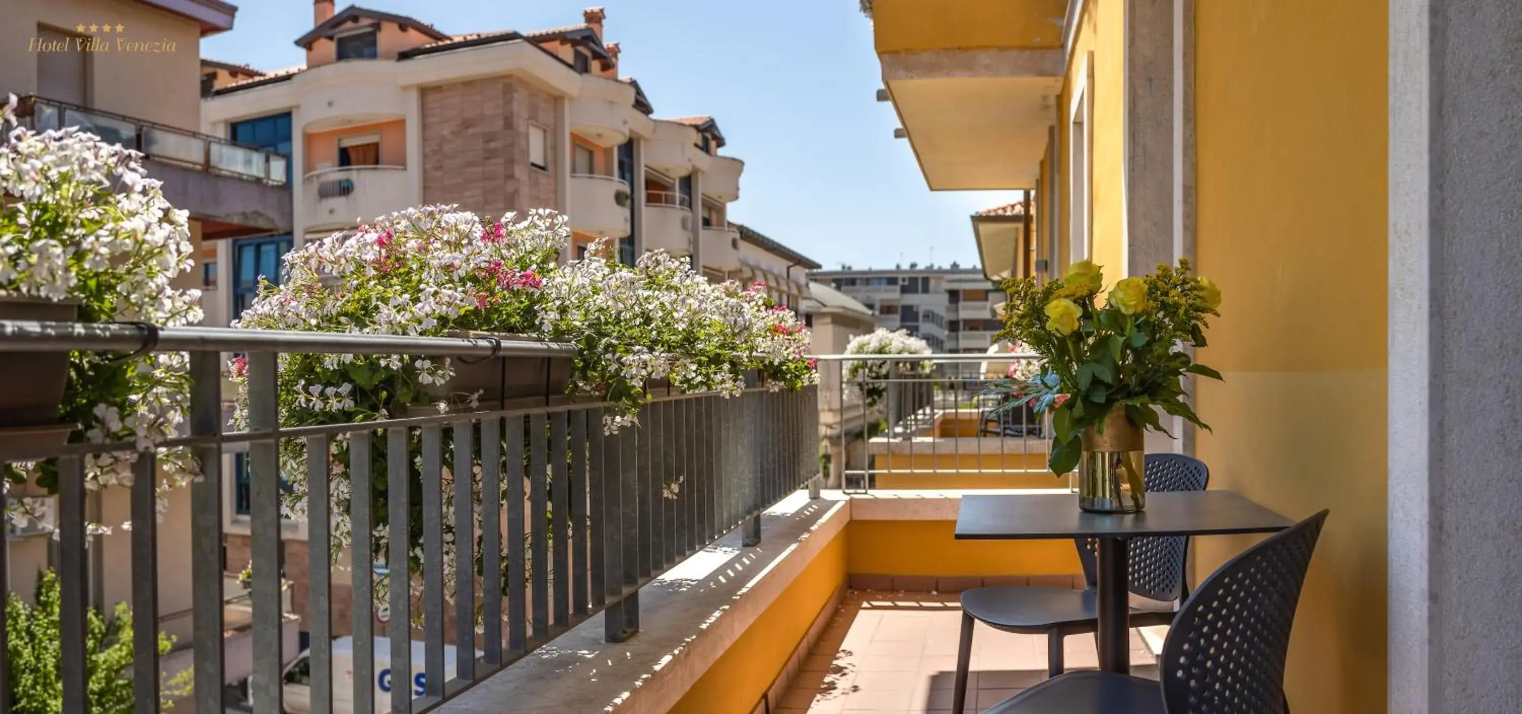 Balcony/Terrace in Hotel Villa Venezia