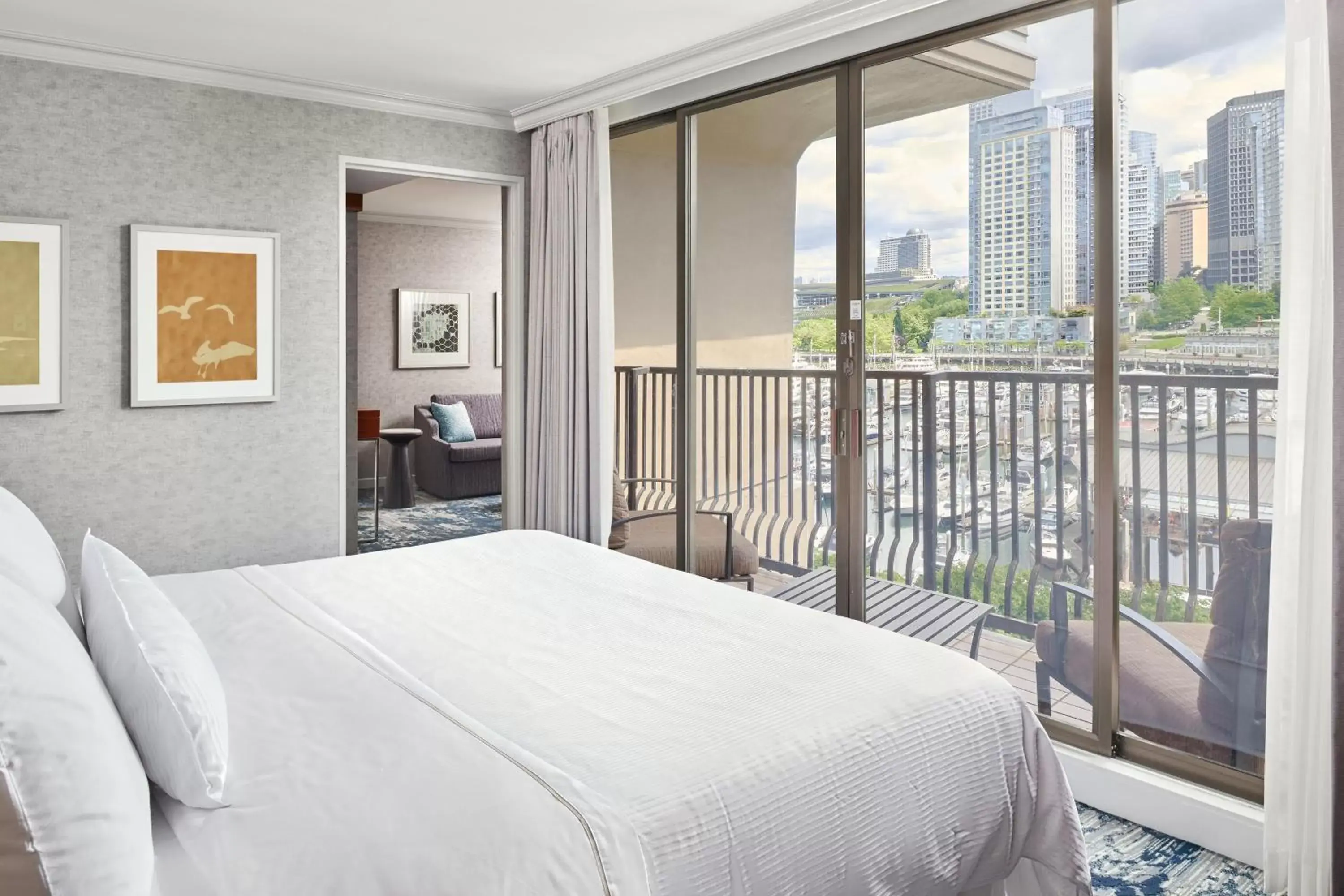 Bedroom in The Westin Bayshore, Vancouver