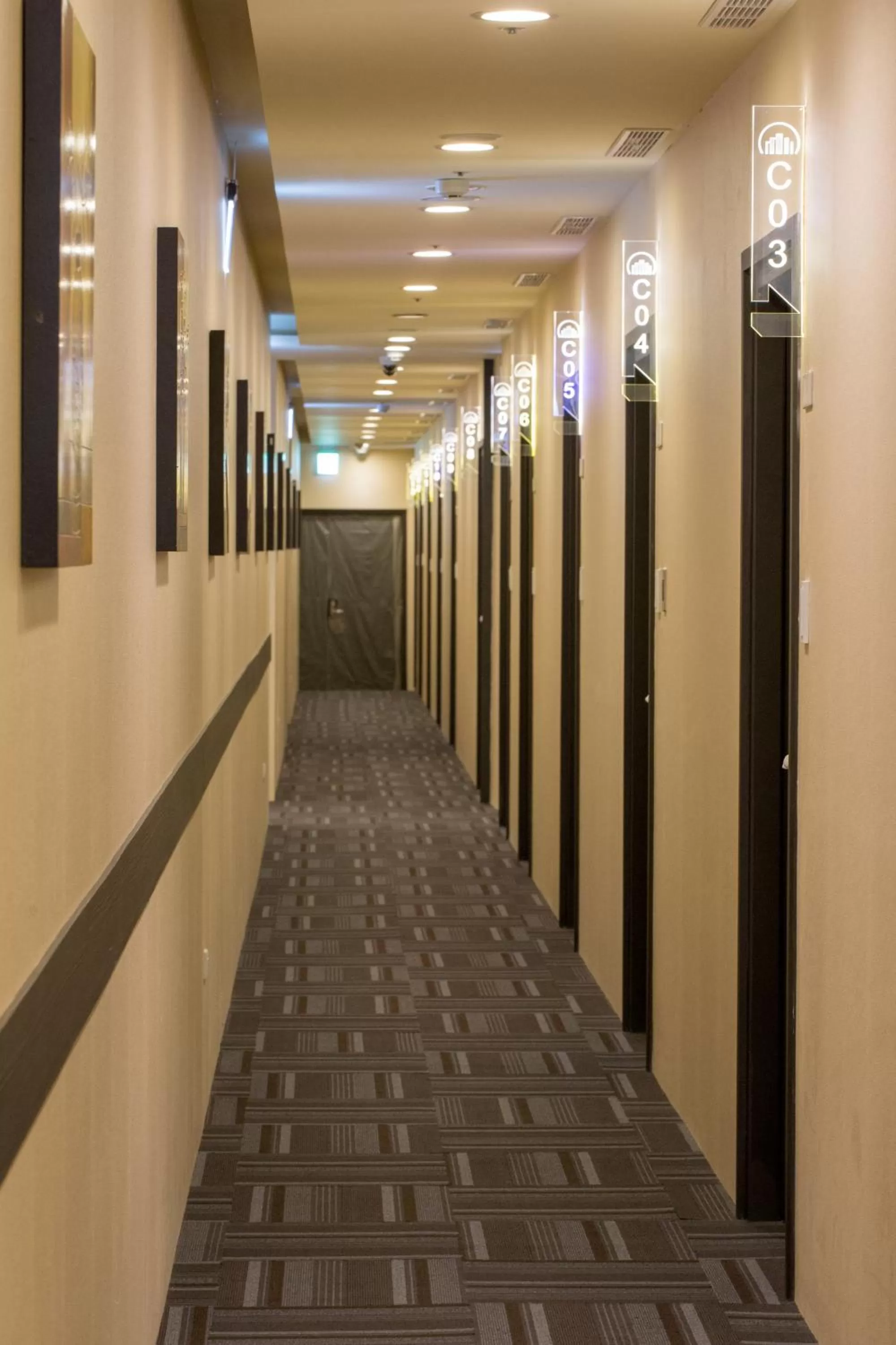 On site in Place‧X Hotel