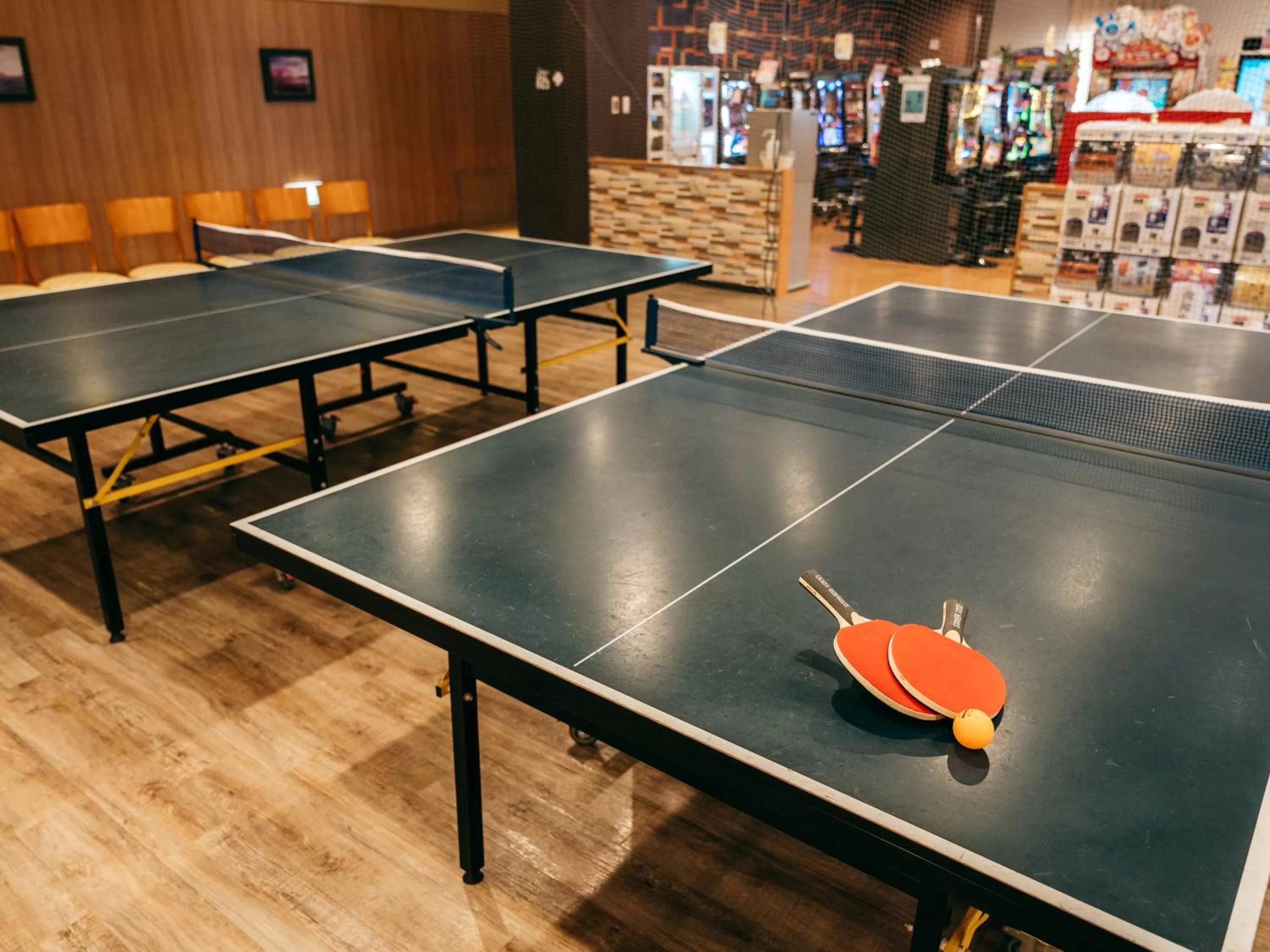 Table tennis in KAMENOI HOTEL Beppu