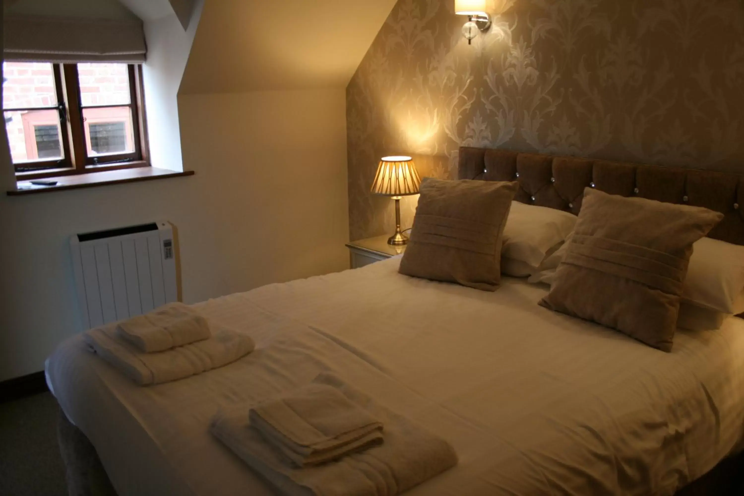 Bed in The Talbot Inn