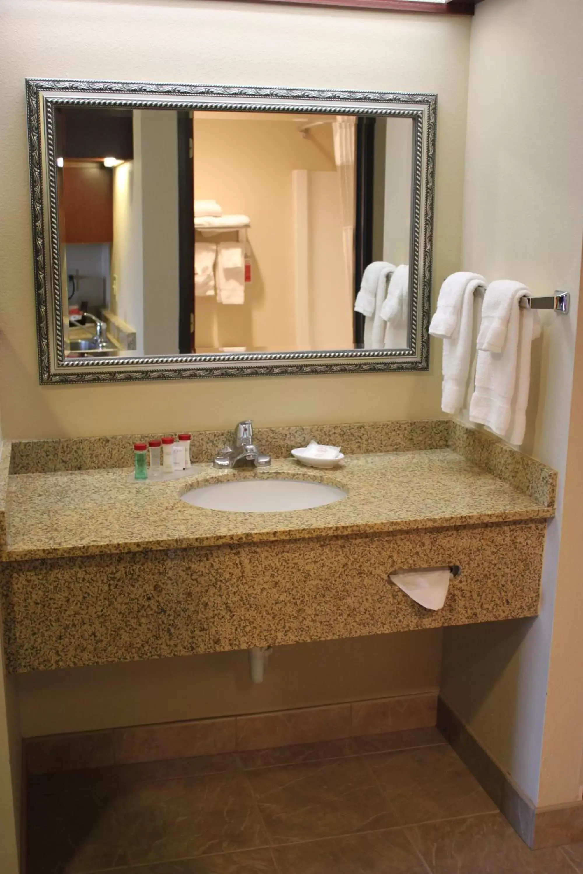 Bathroom in Ramada by Wyndham Moses Lake