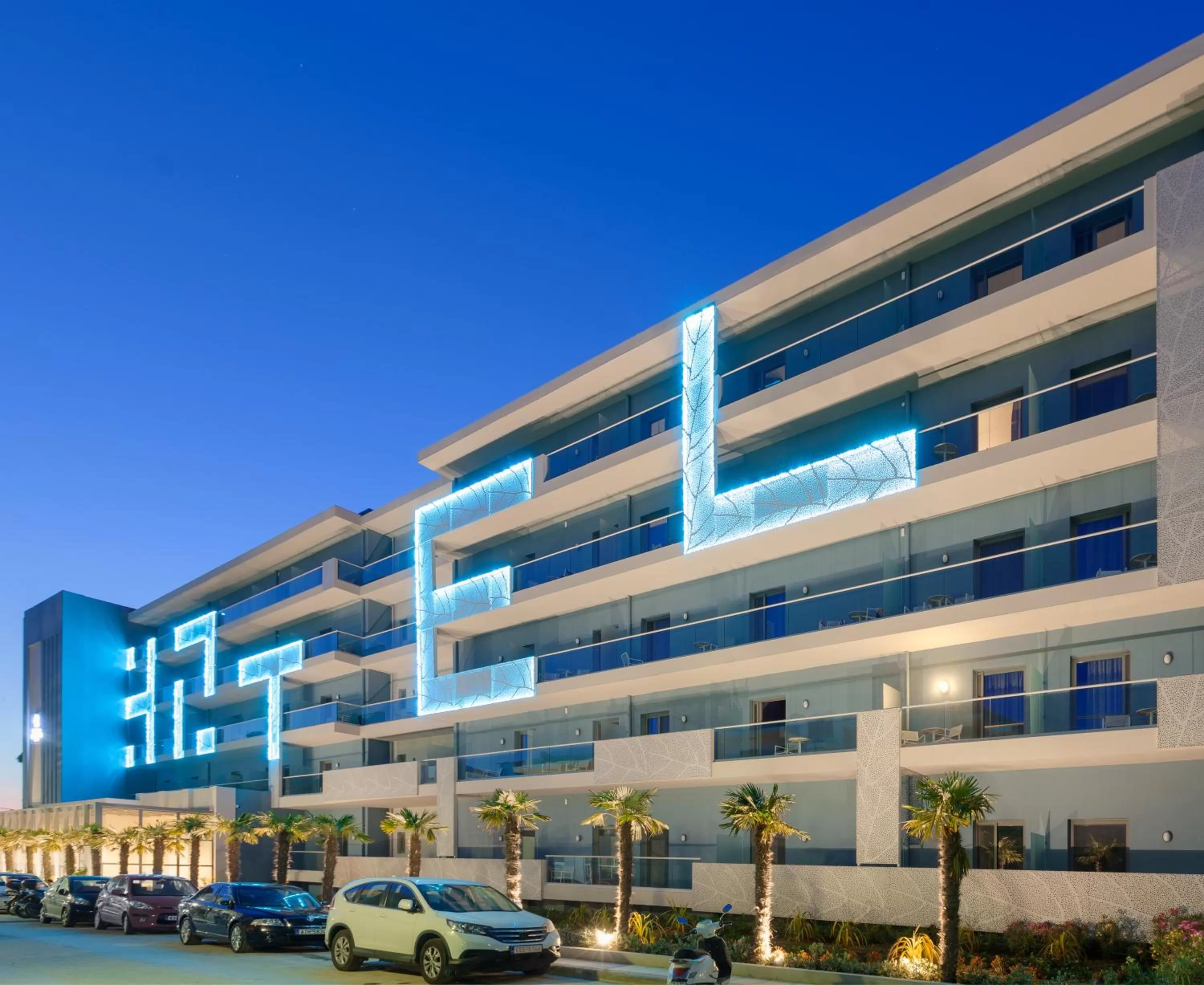 Facade/entrance in Blue Lagoon City Hotel