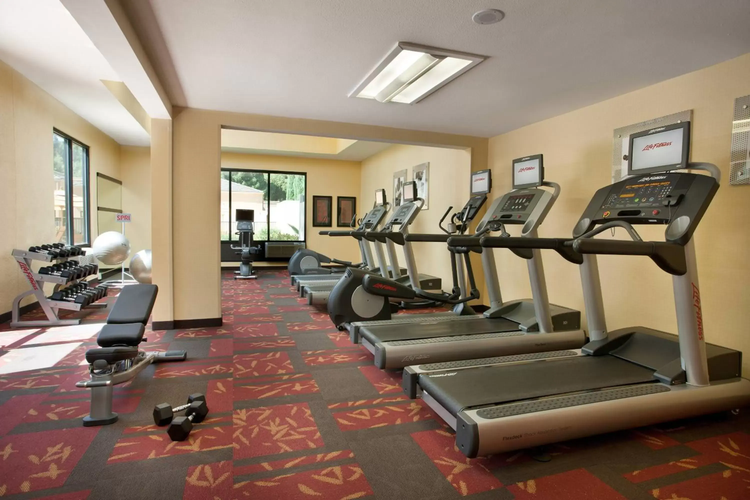 Fitness centre/facilities, Fitness Center/Facilities in Courtyard Sacramento Airport Natomas
