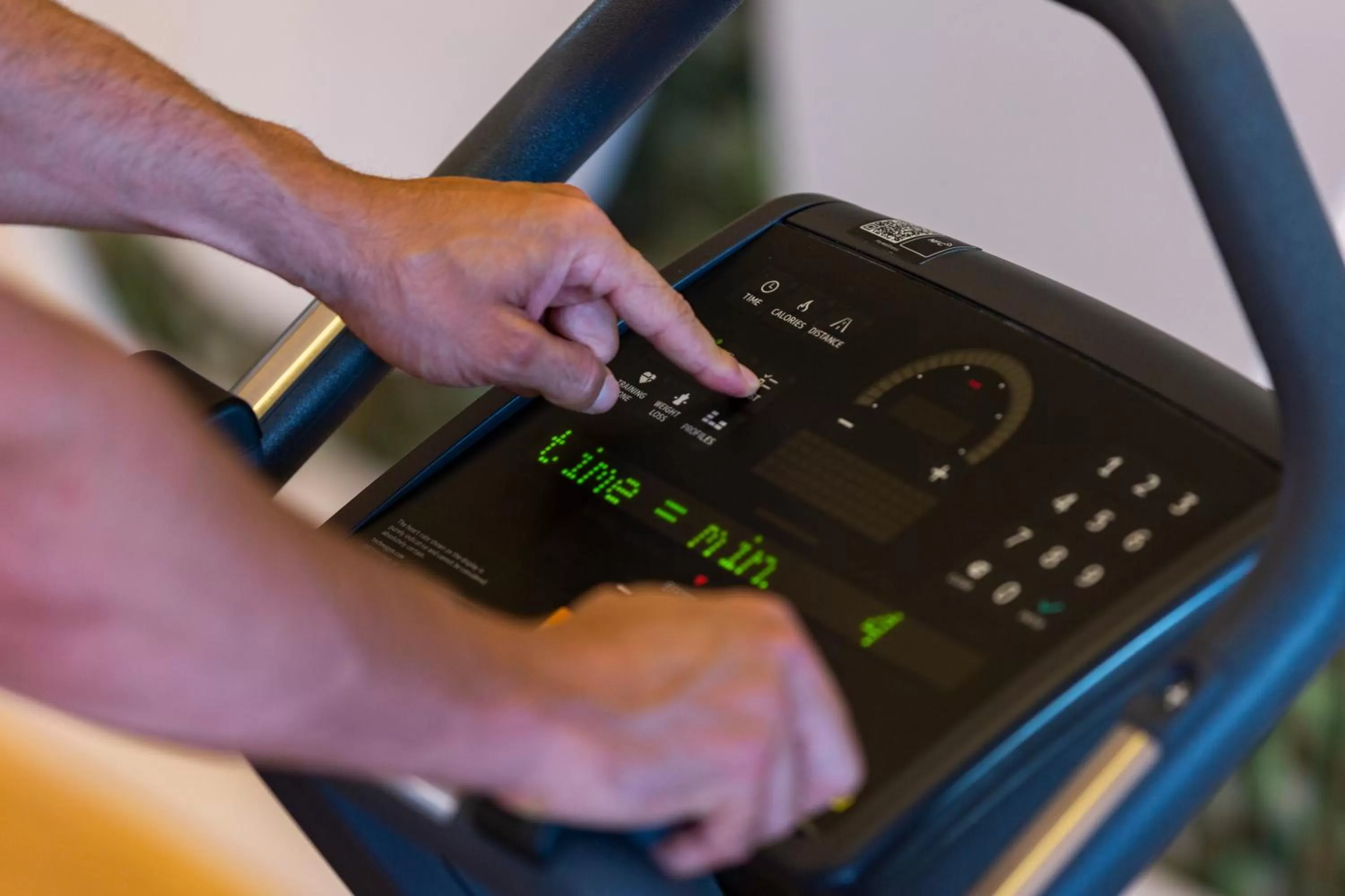 Fitness centre/facilities in Mövenpick Hotel du Lac Tunis